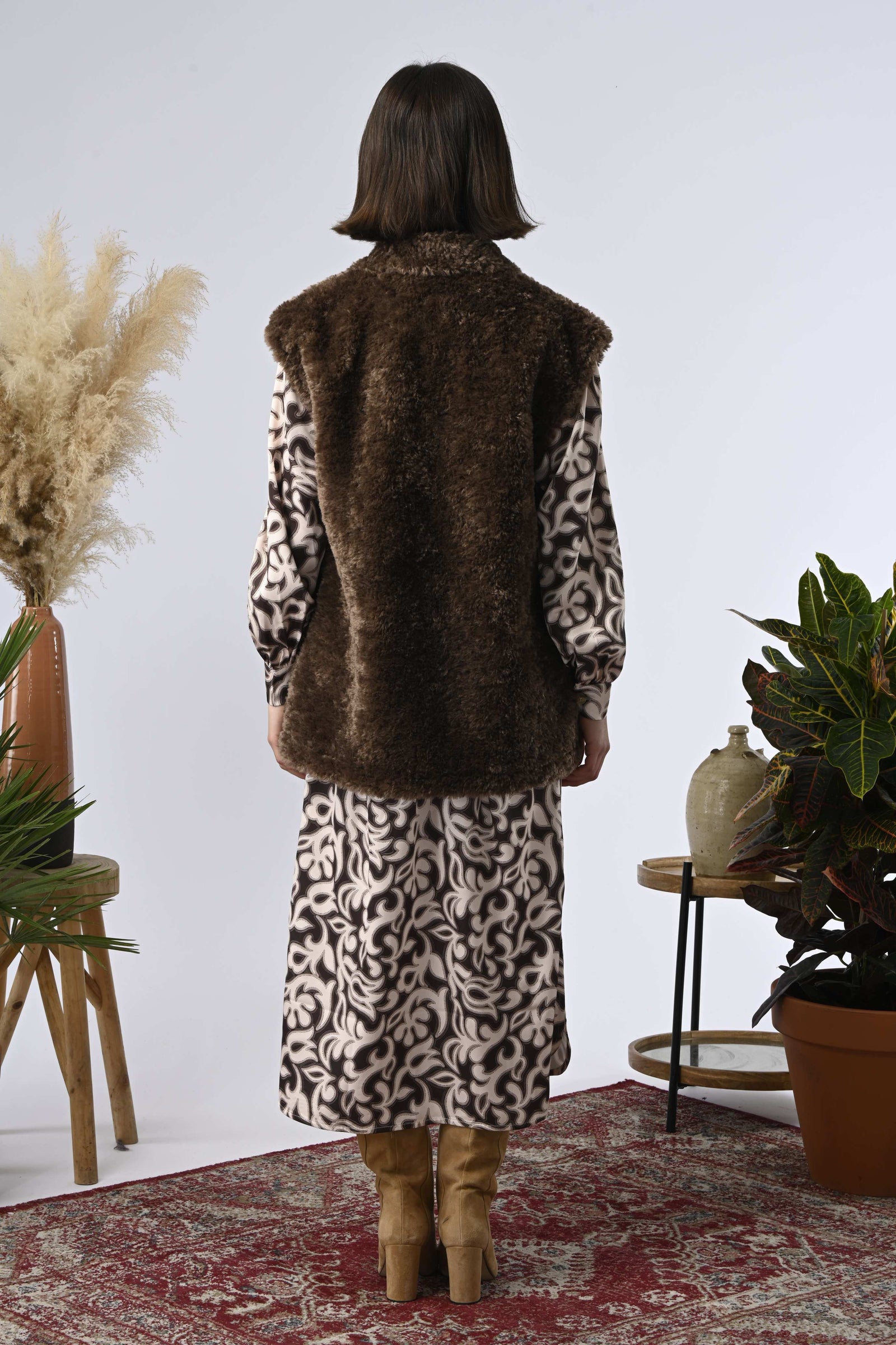 Chaleco Woody Chocolate