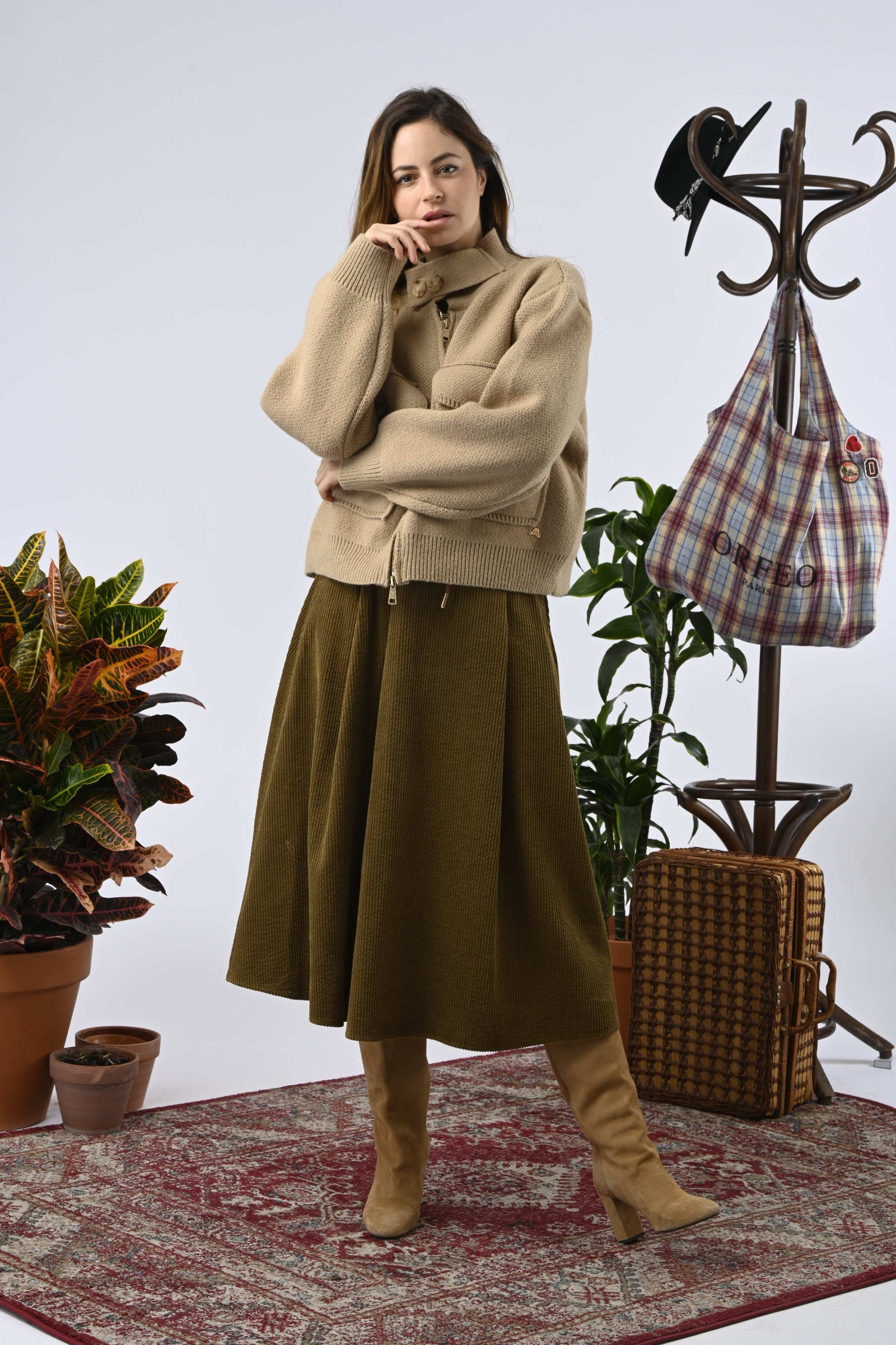 Chaqueta Biba Beige