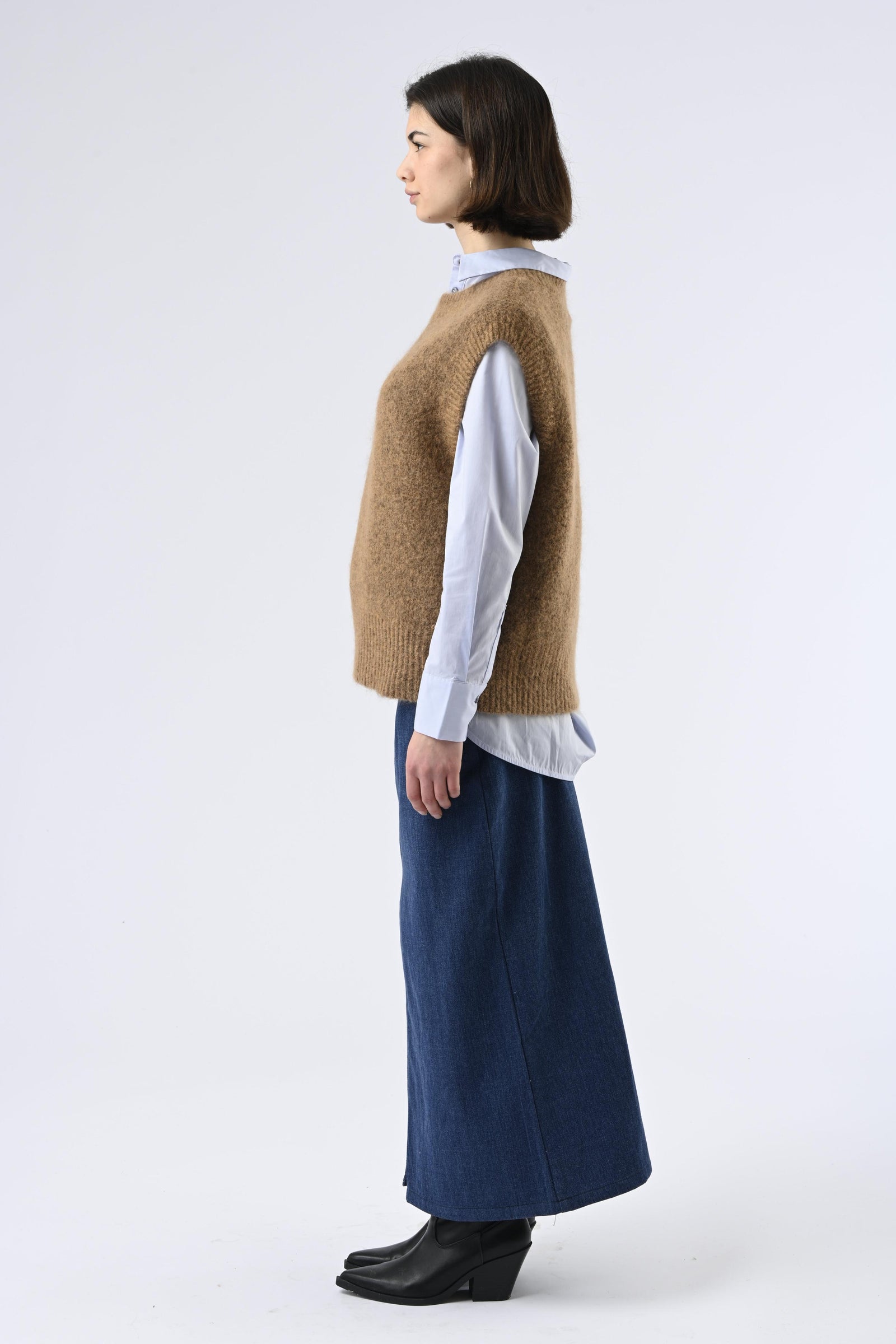 Chaleco Mirta Avellana