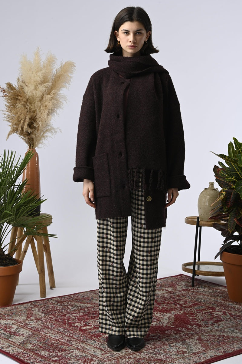 Cardigan Sofi Ciruela