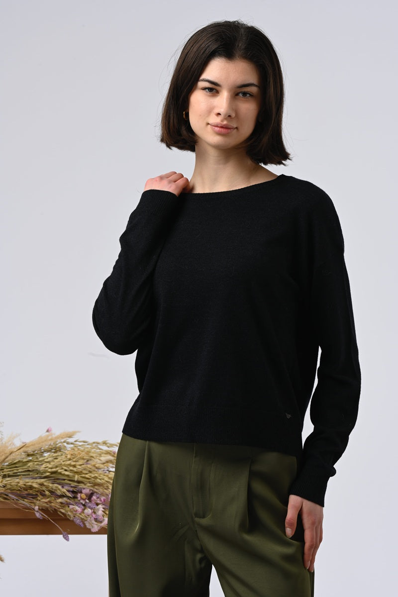 Sweater Aselya Negro