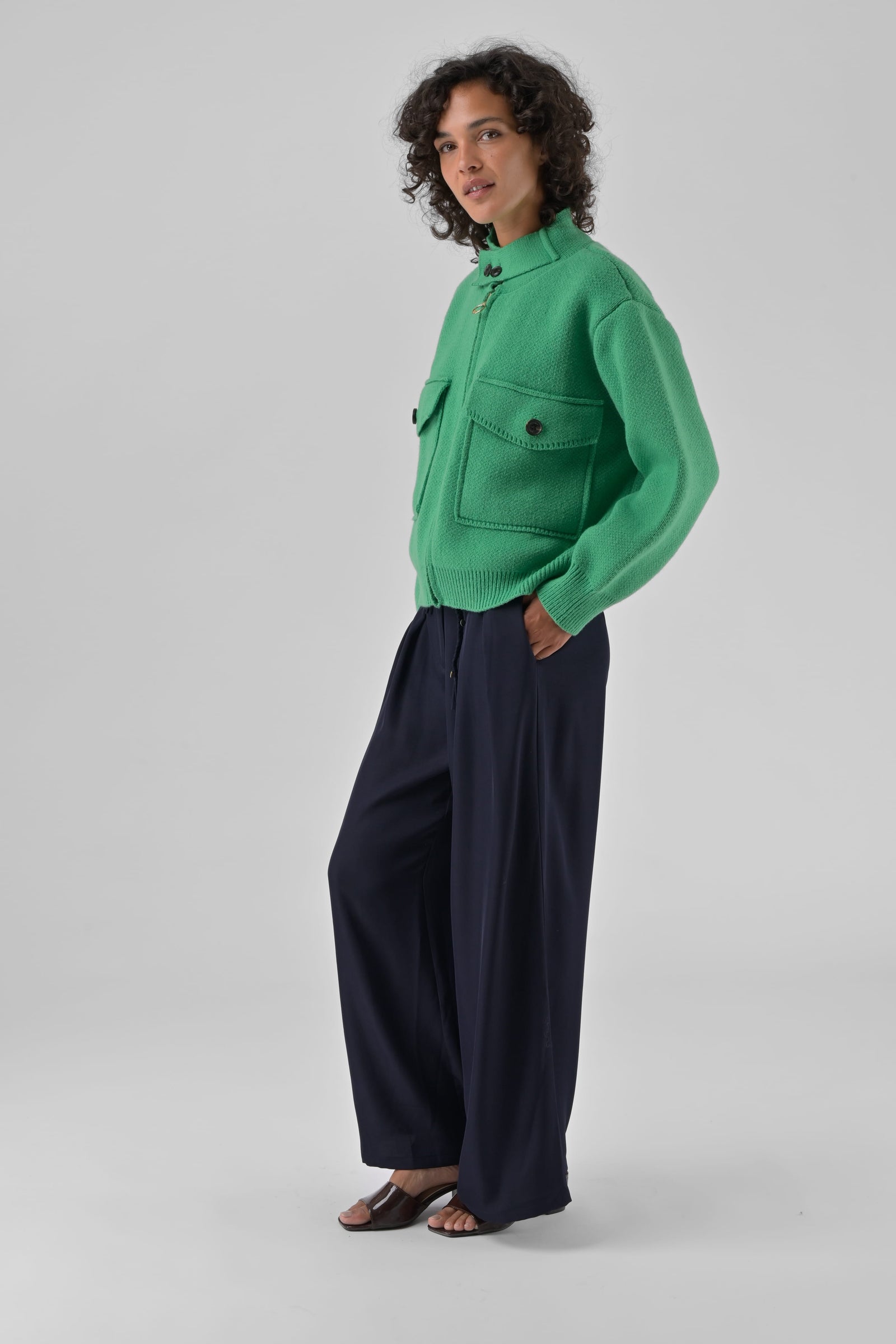 Chaqueta Biba Verde