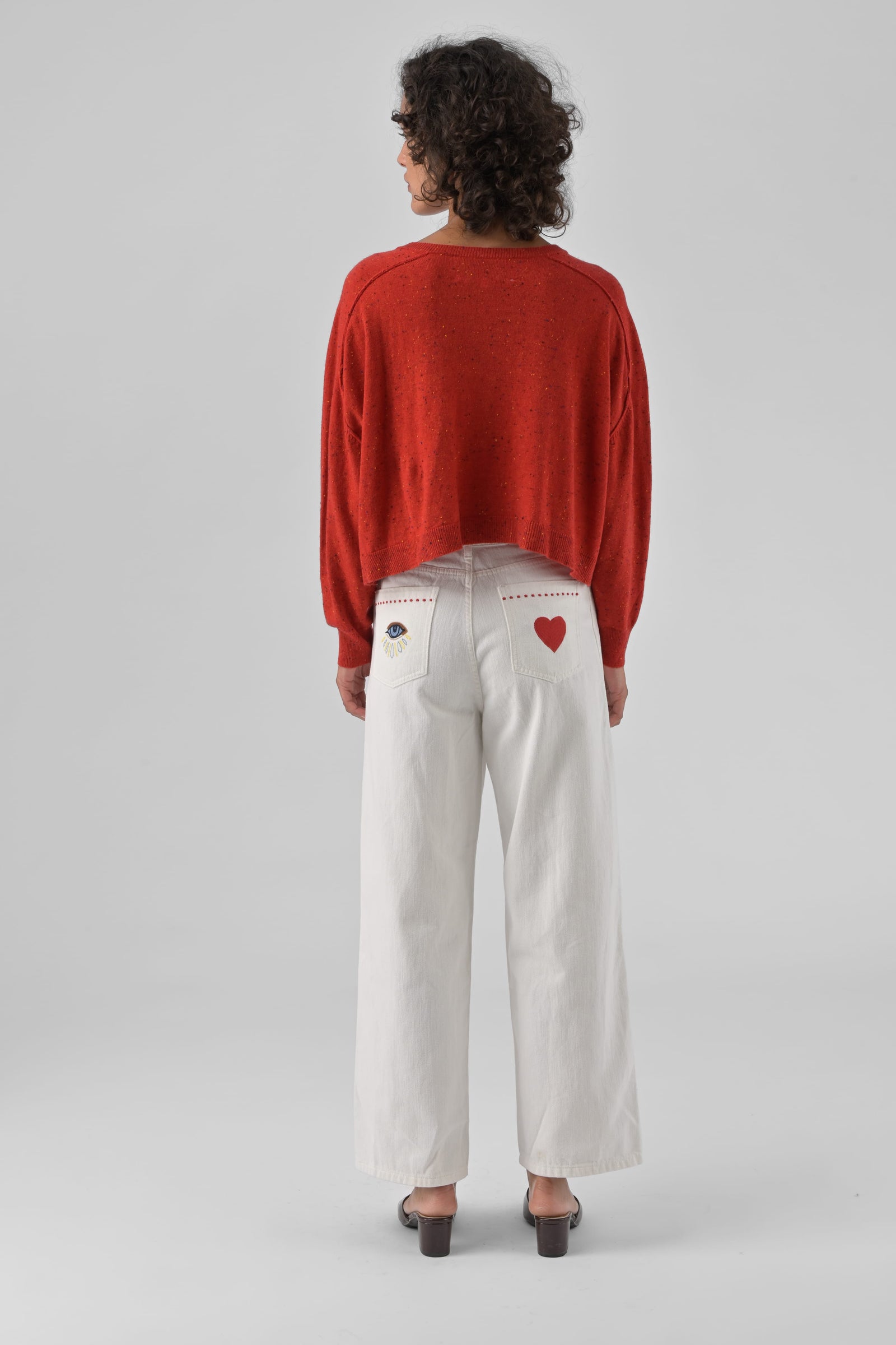 Cardigan Maelie Rojo