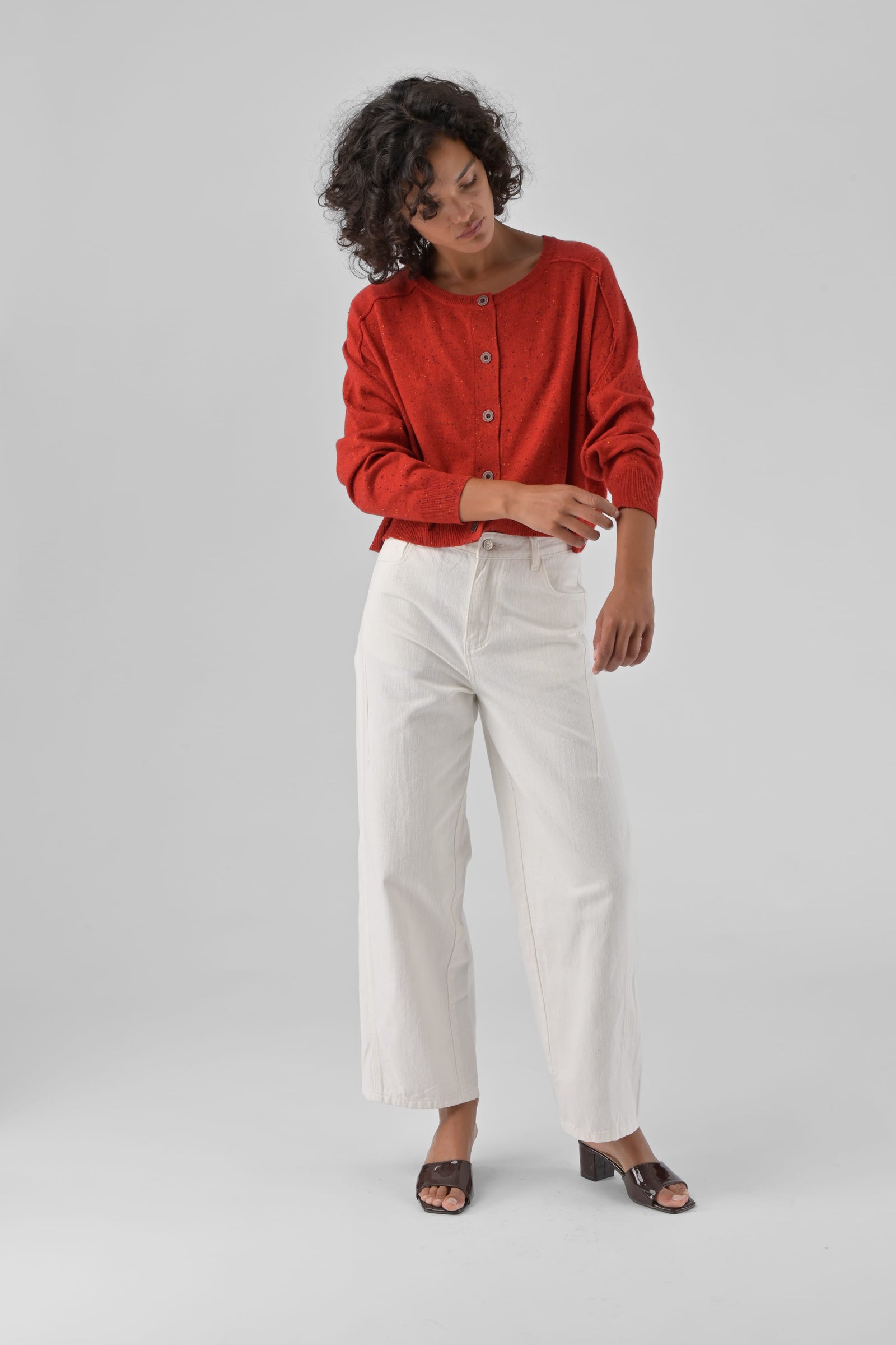 Cardigan Maelie Rojo