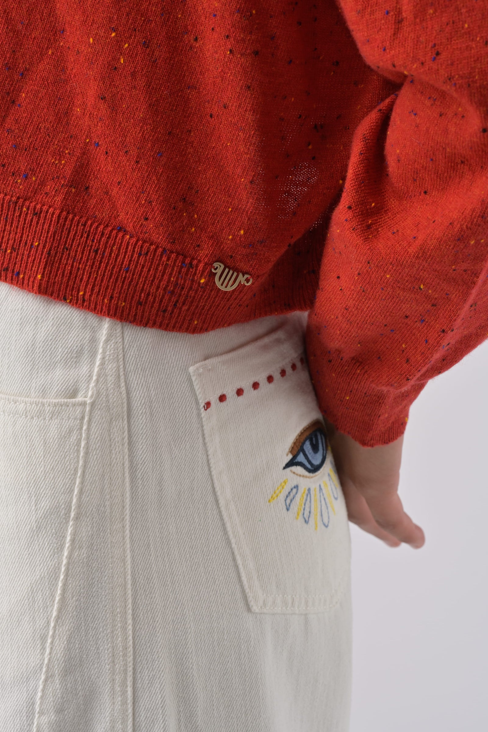 Cardigan Maelie Rojo