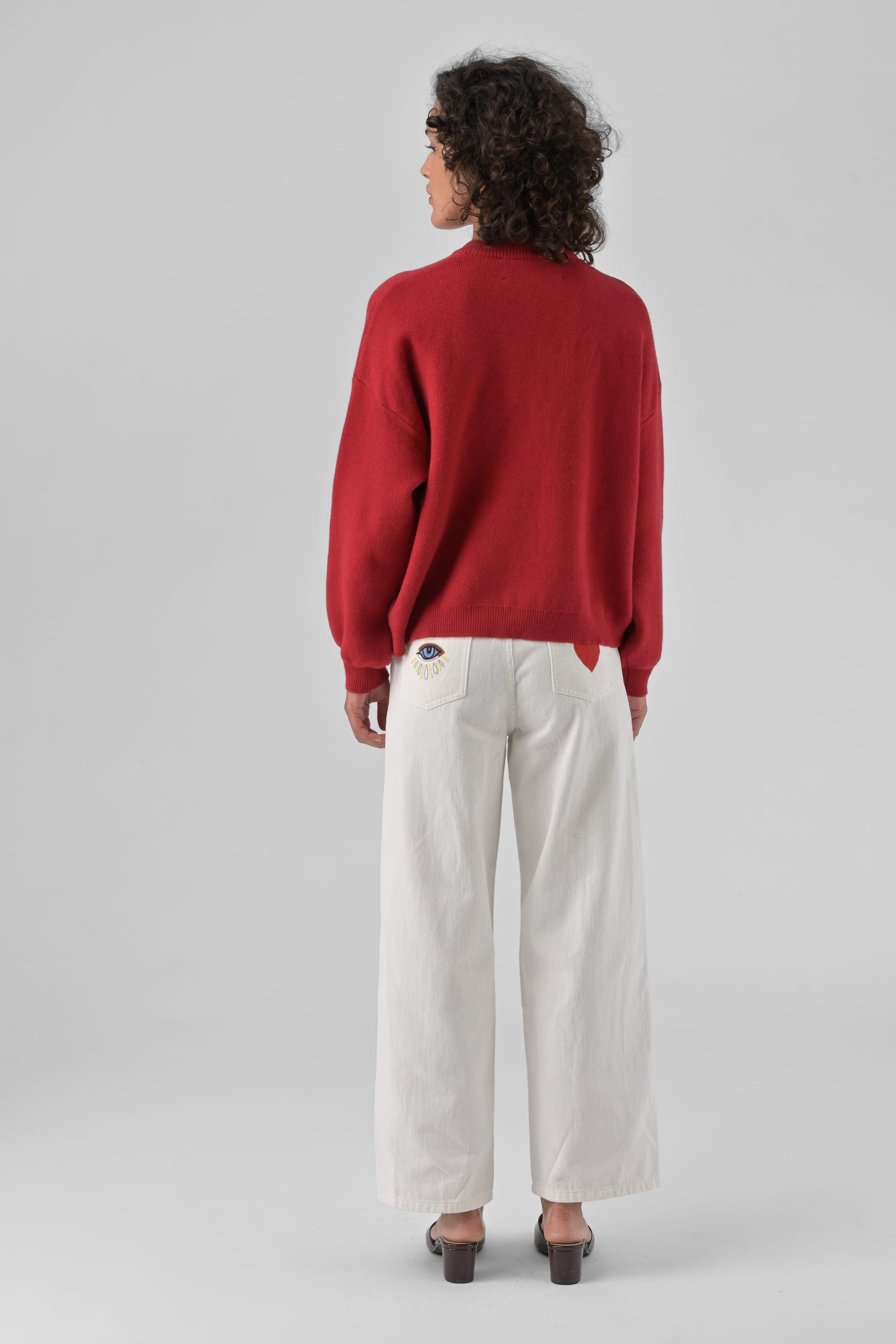 Cardigan Marcelle Rojo