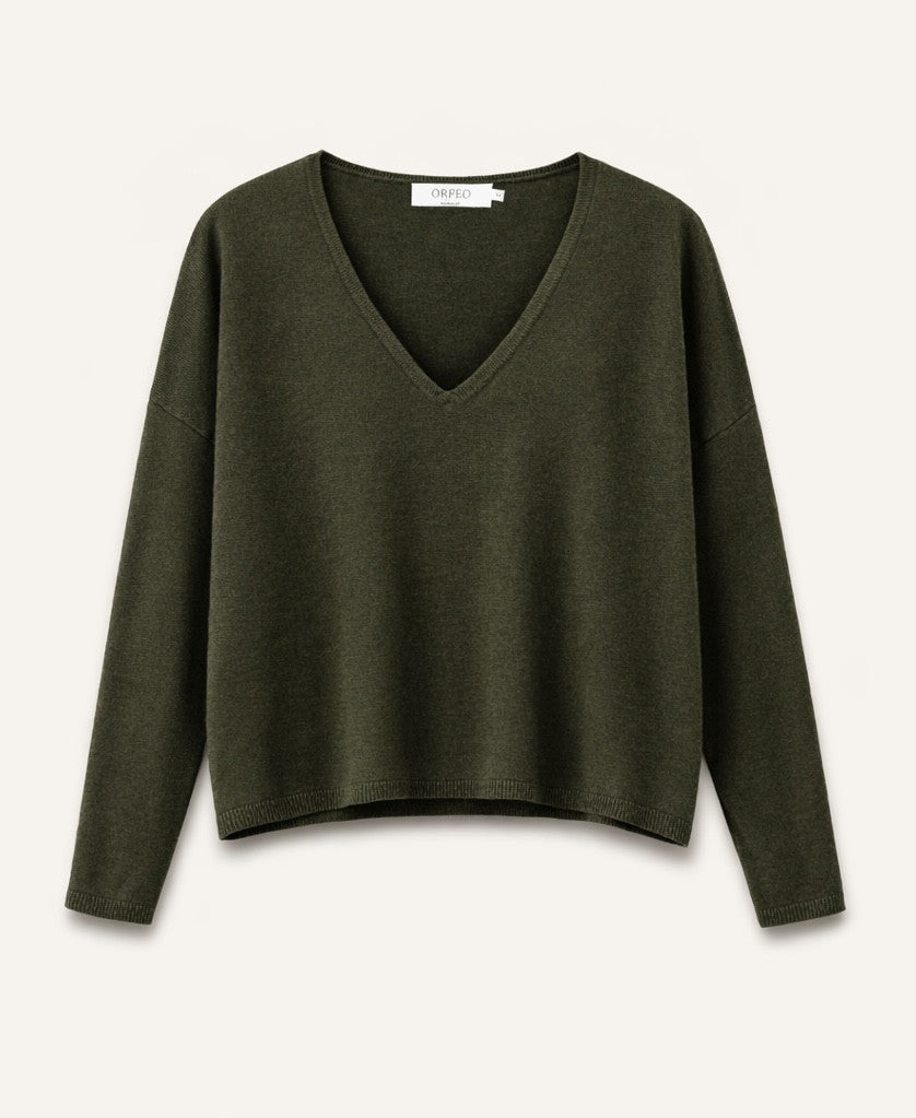 Sweater Leila Kaki