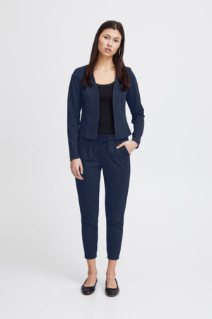 Pantalon Kate Cropped Azul Marino