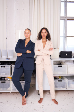 Pantalon Kate Cropped Azul Marino