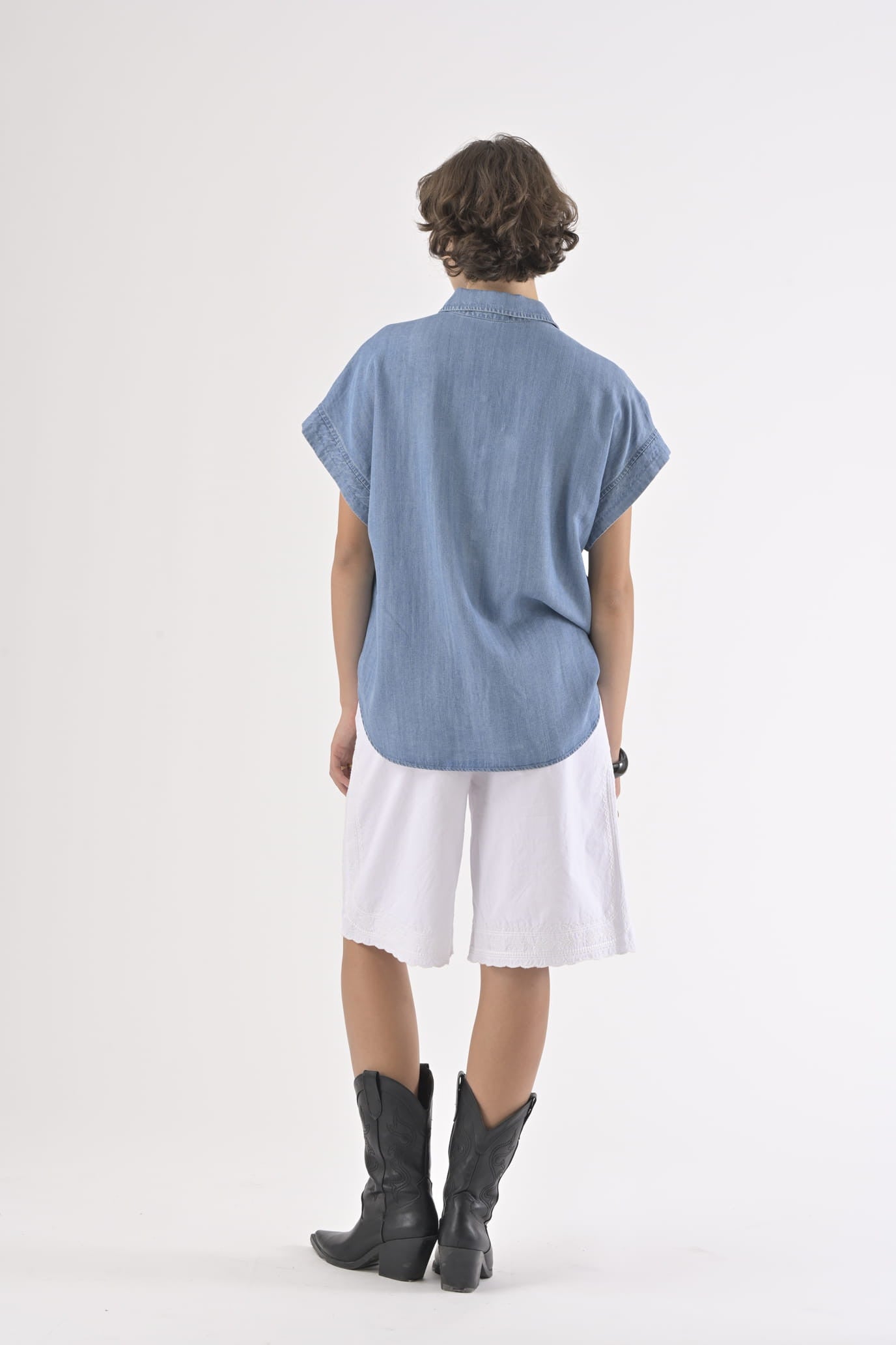 Camisa Thana Celeste