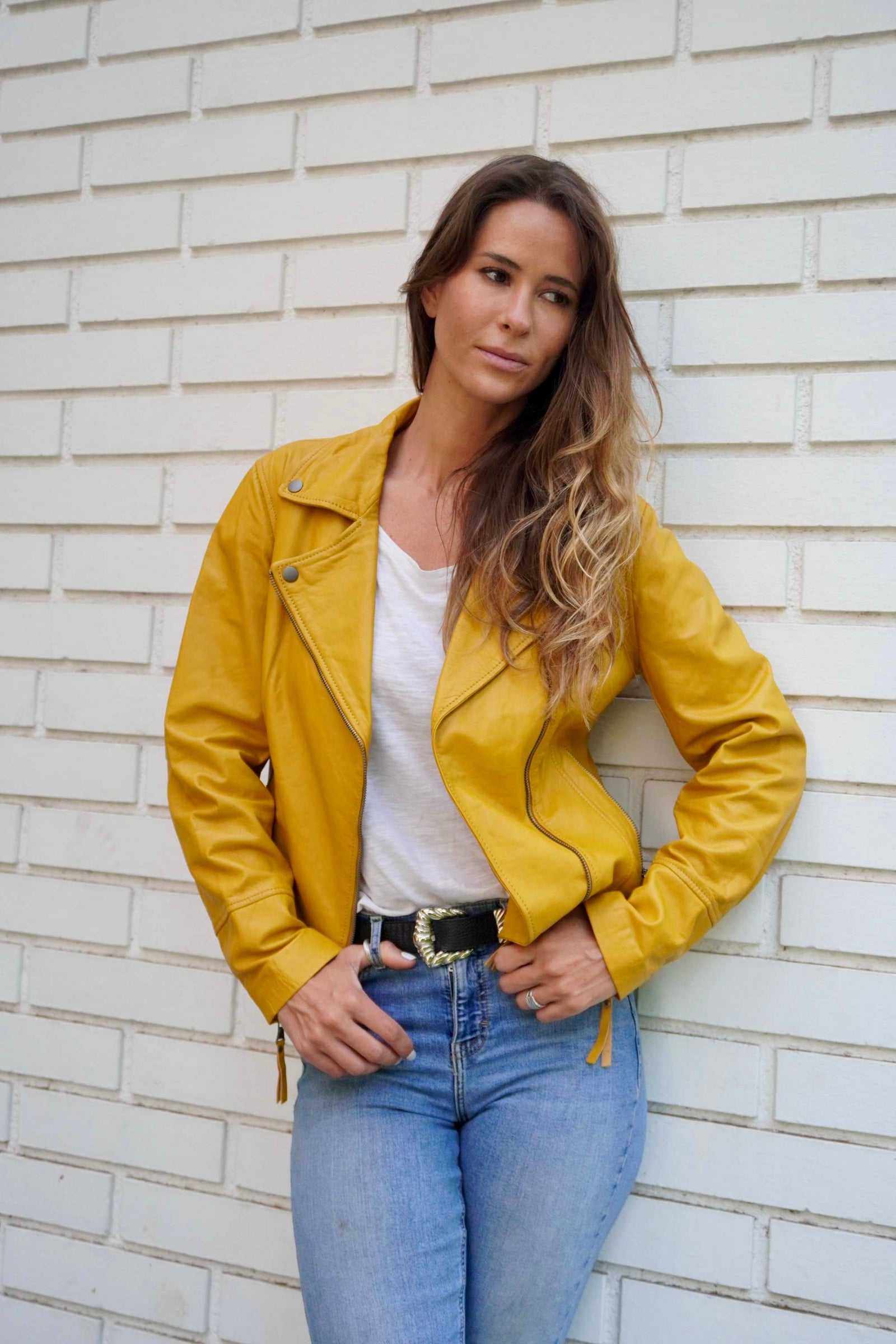 Chaqueta Aura Amarillo