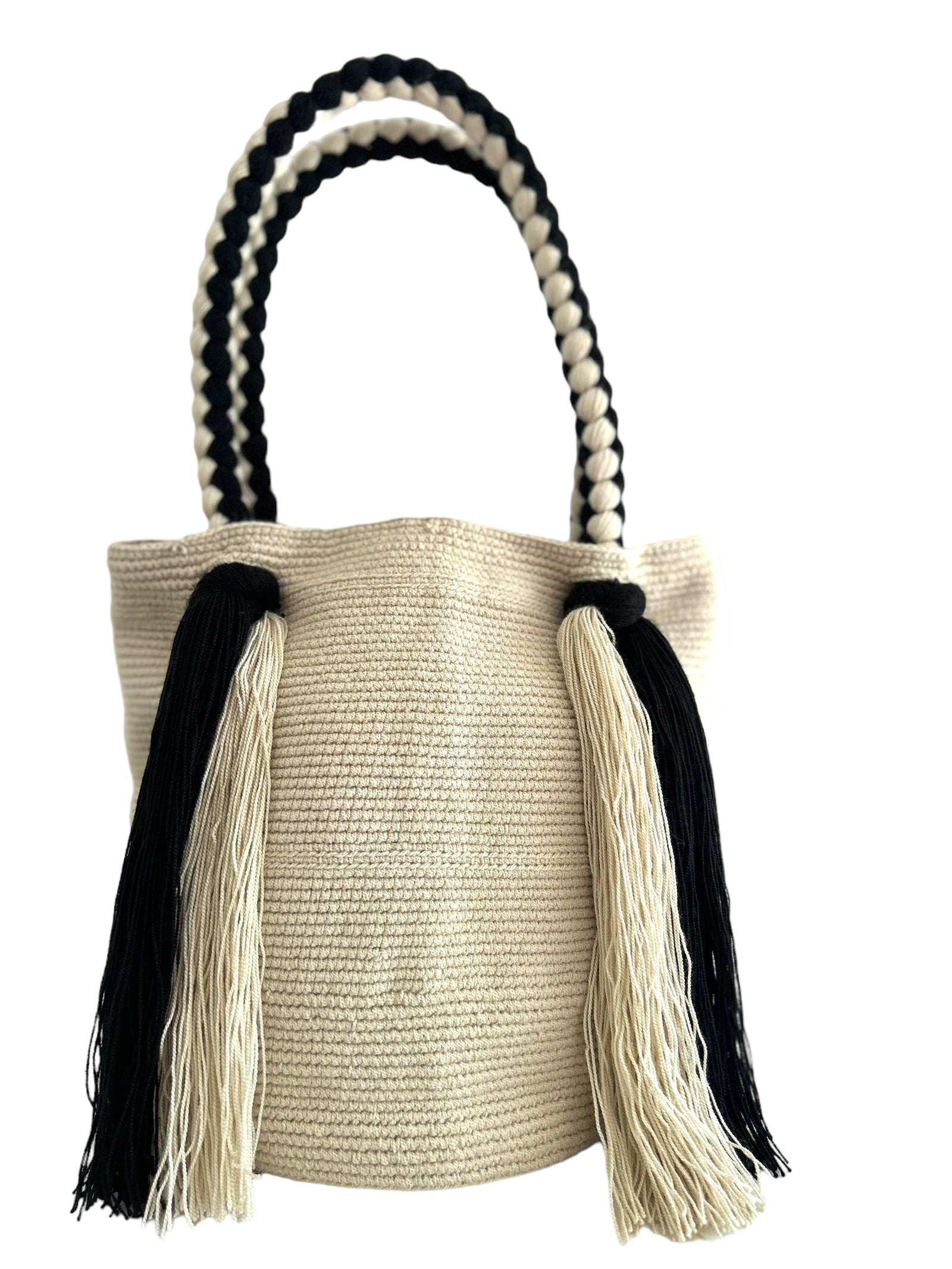 Cartera Wayuu Beige