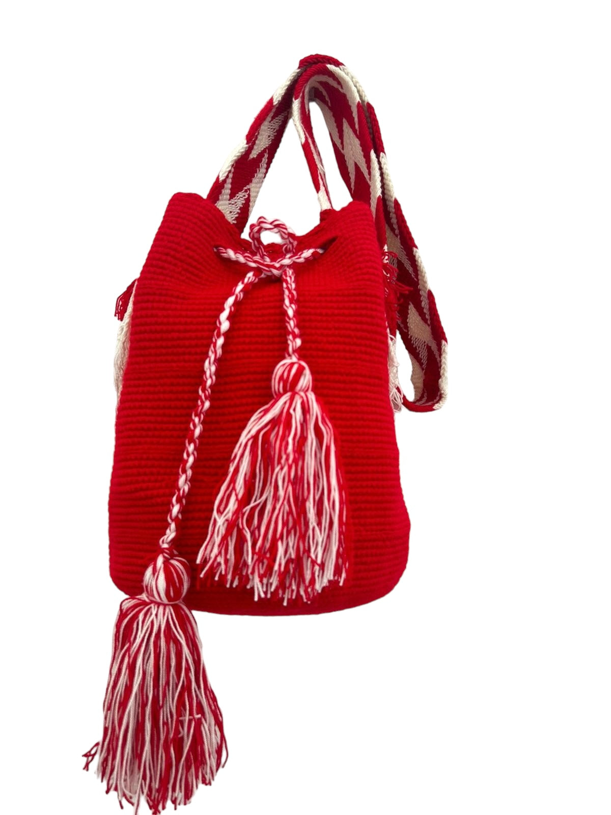 Bandolera Wayuu Rojo