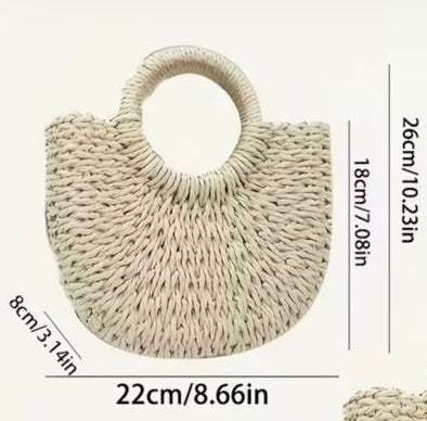 Cartera Chloe Beige Small