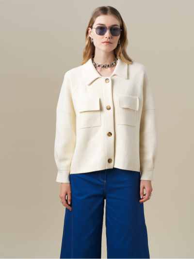 Chaqueta Camelia Crudo