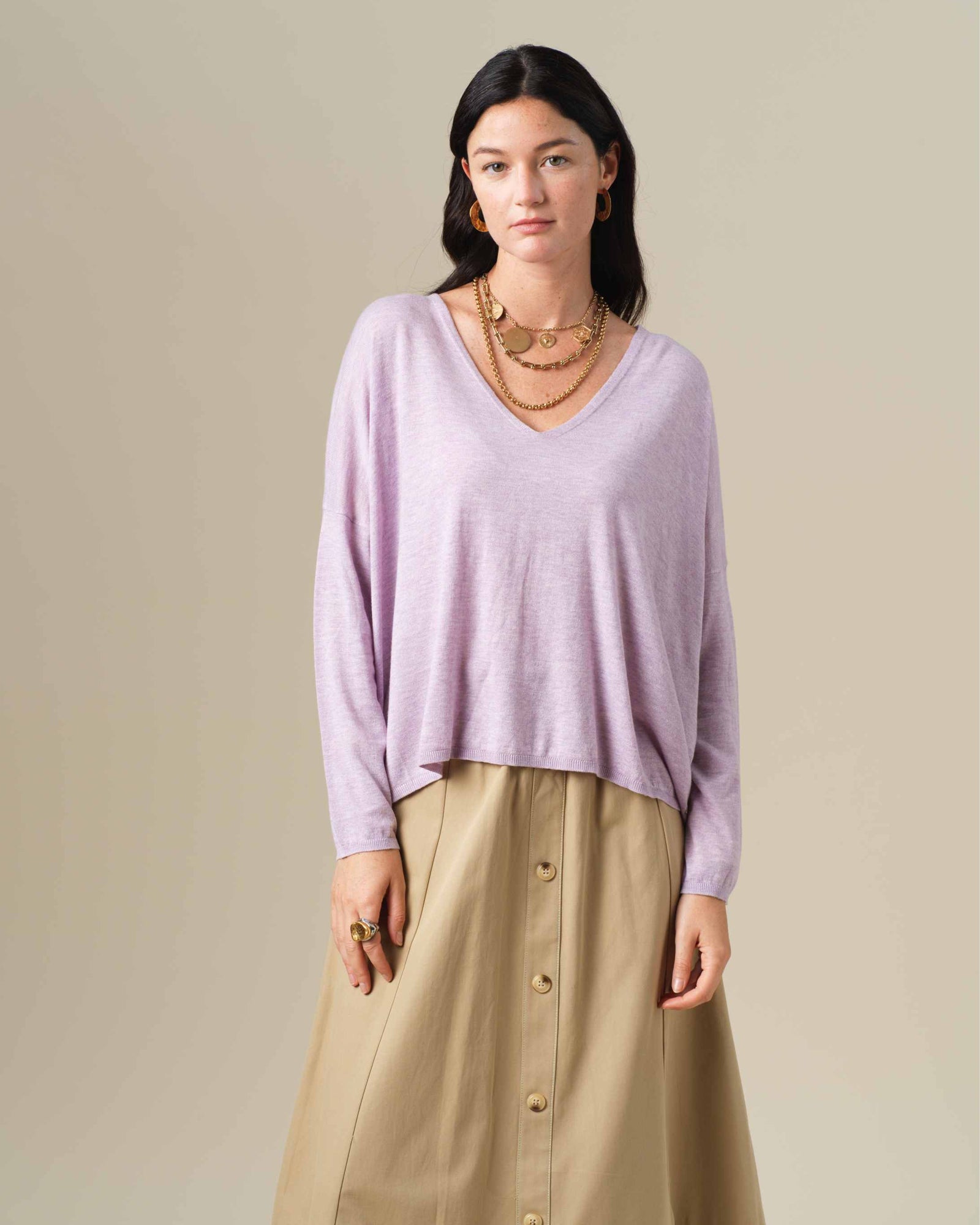 Sweater Nelson Lila
