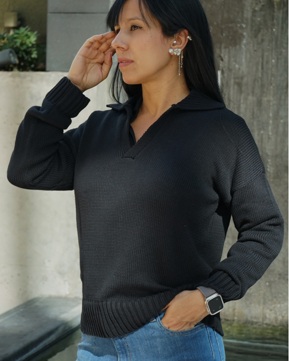 SWEATER MACEIO NEGRO