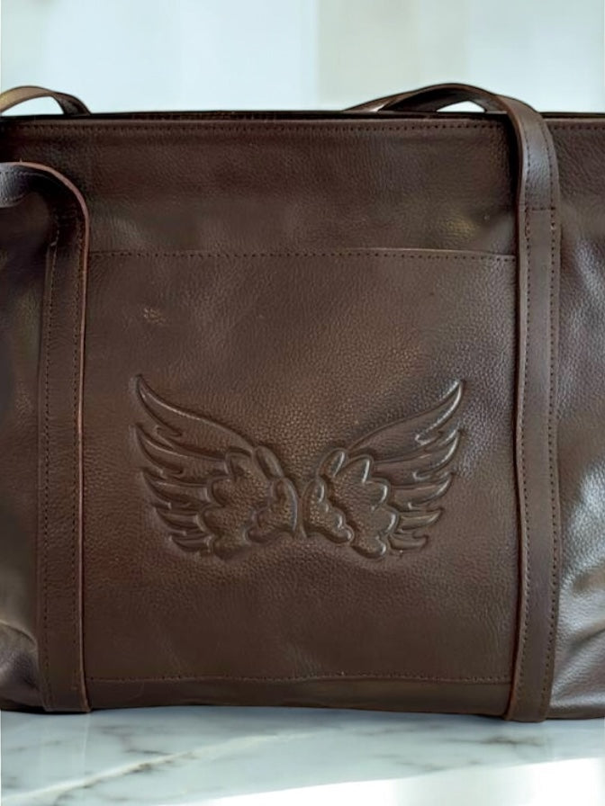 Tote Flora Chocolate