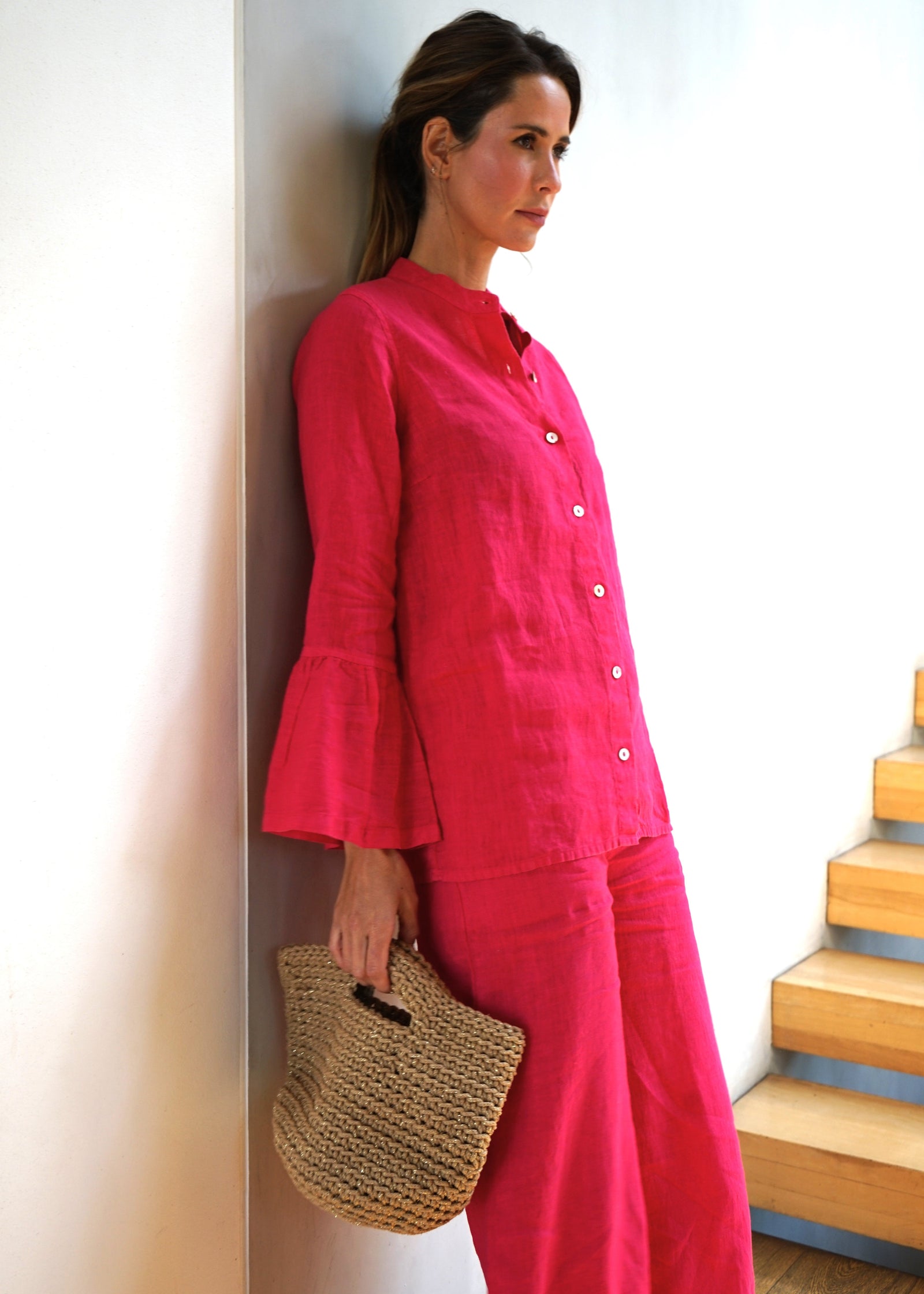 Camisa Patmos Fucsia