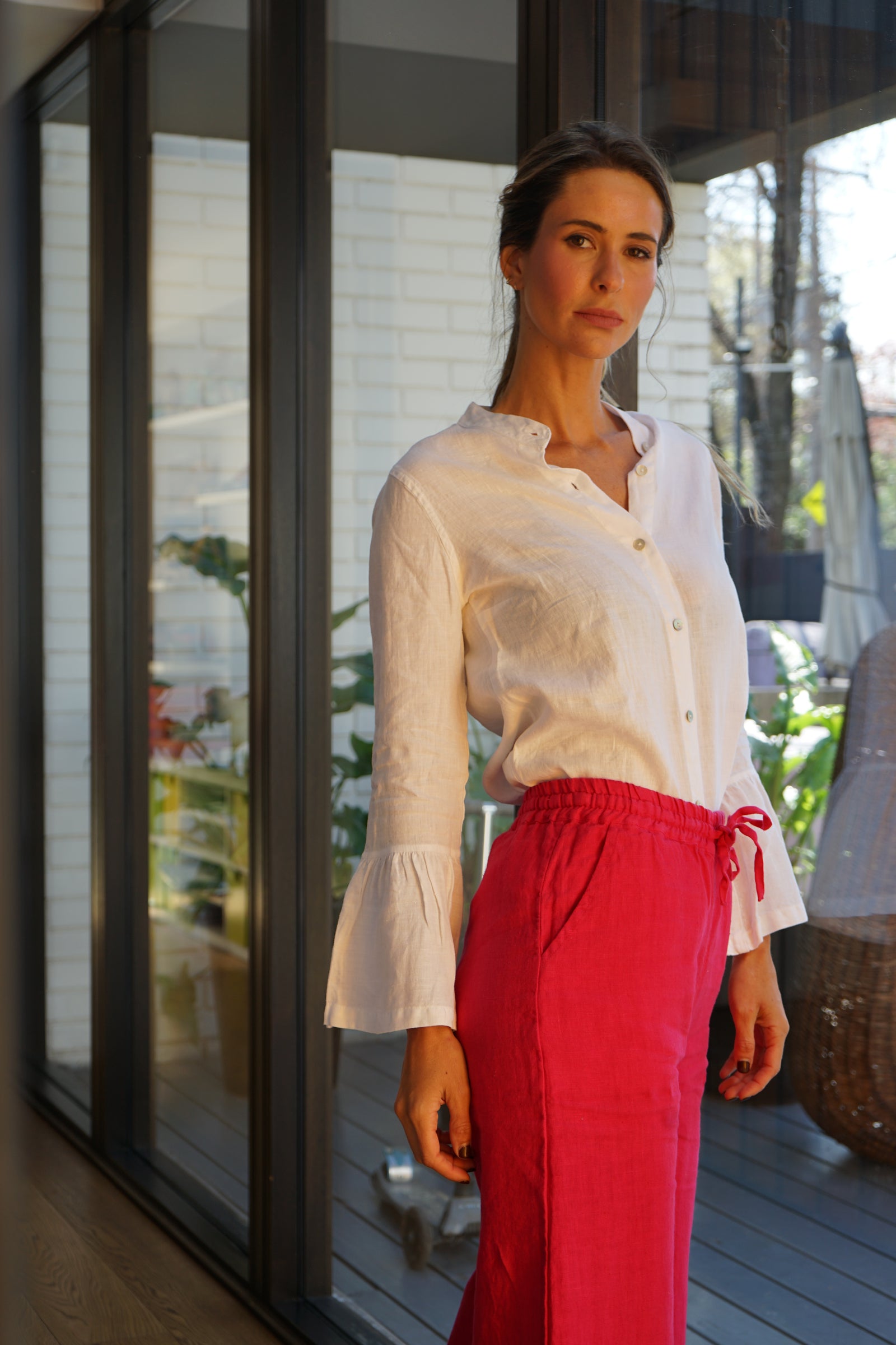 Camisa Patmos Blanco