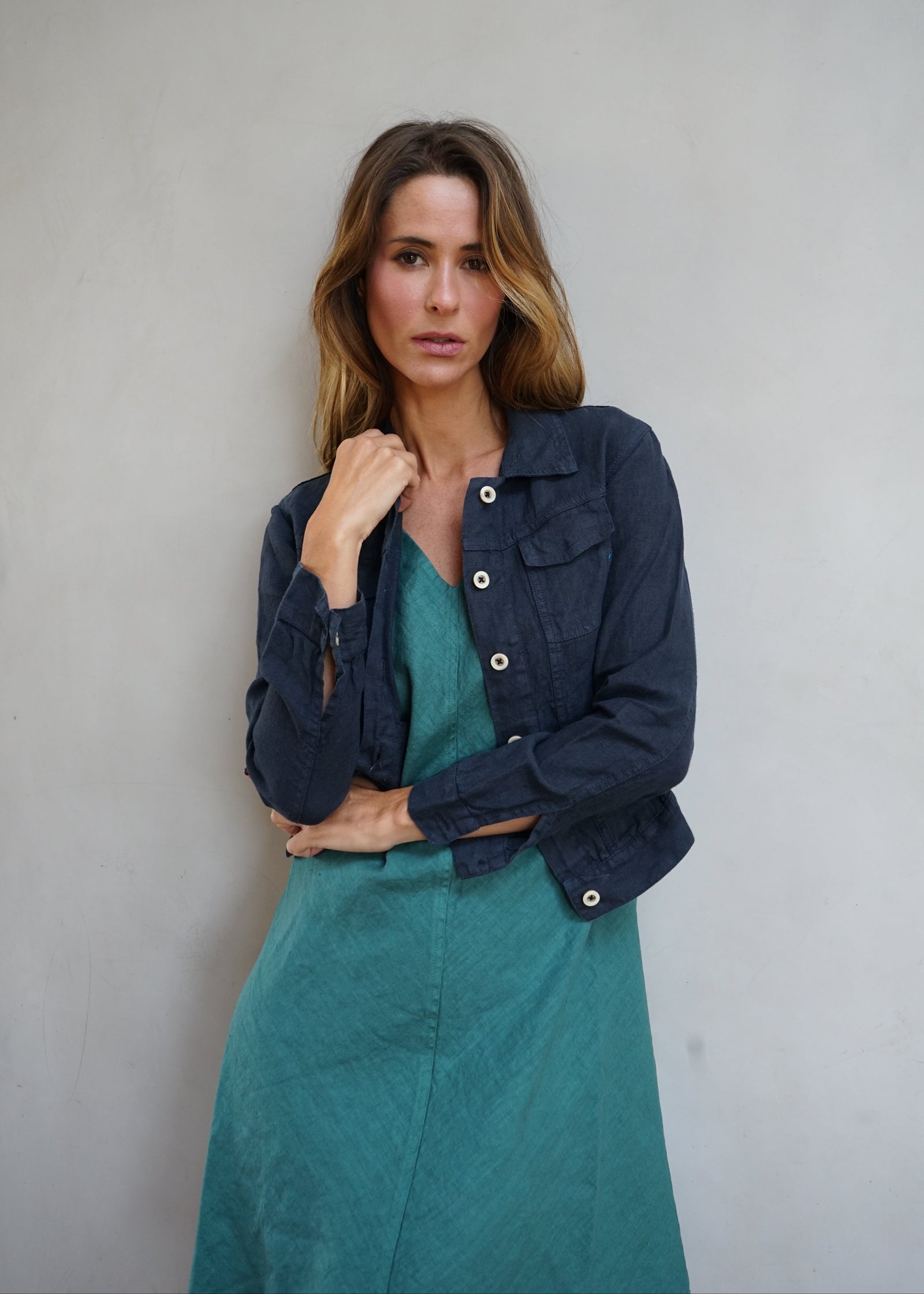 Chaqueta Creta Azul Marino