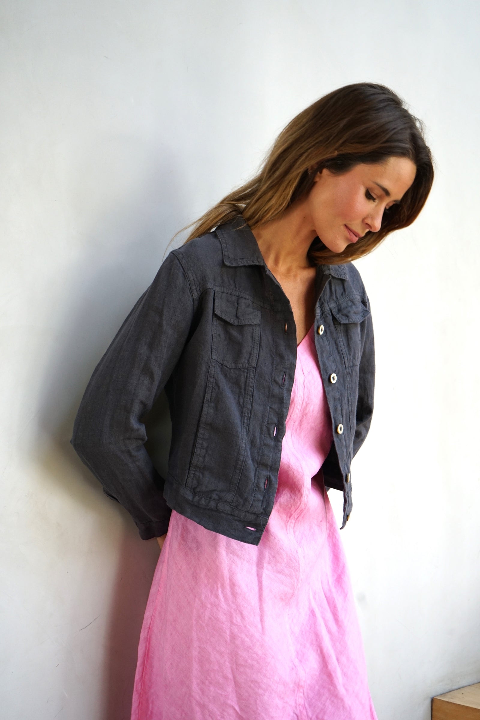 Vestido Egina Pink Hydrangea