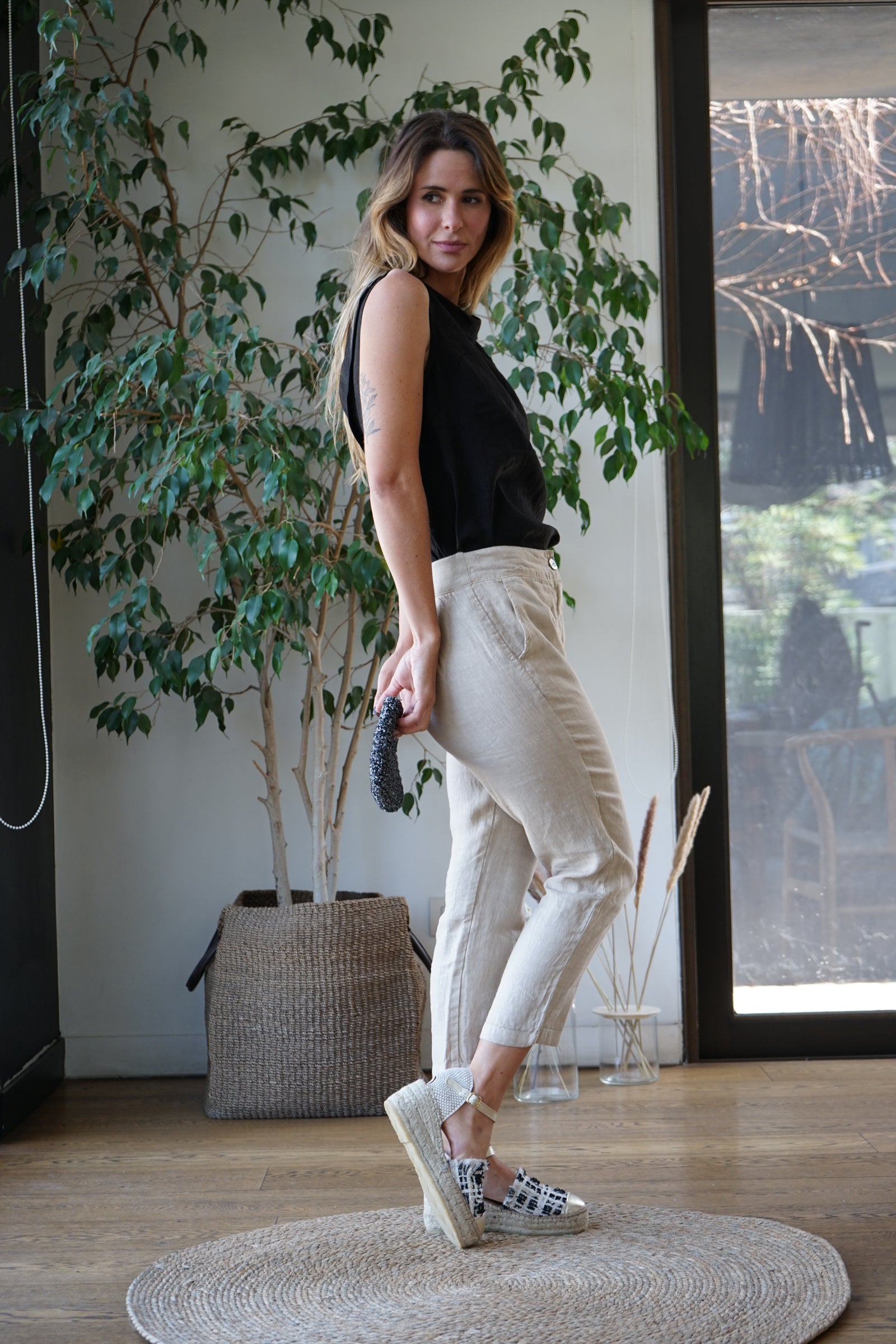 Pantalon Itaca Beige Beach Sand