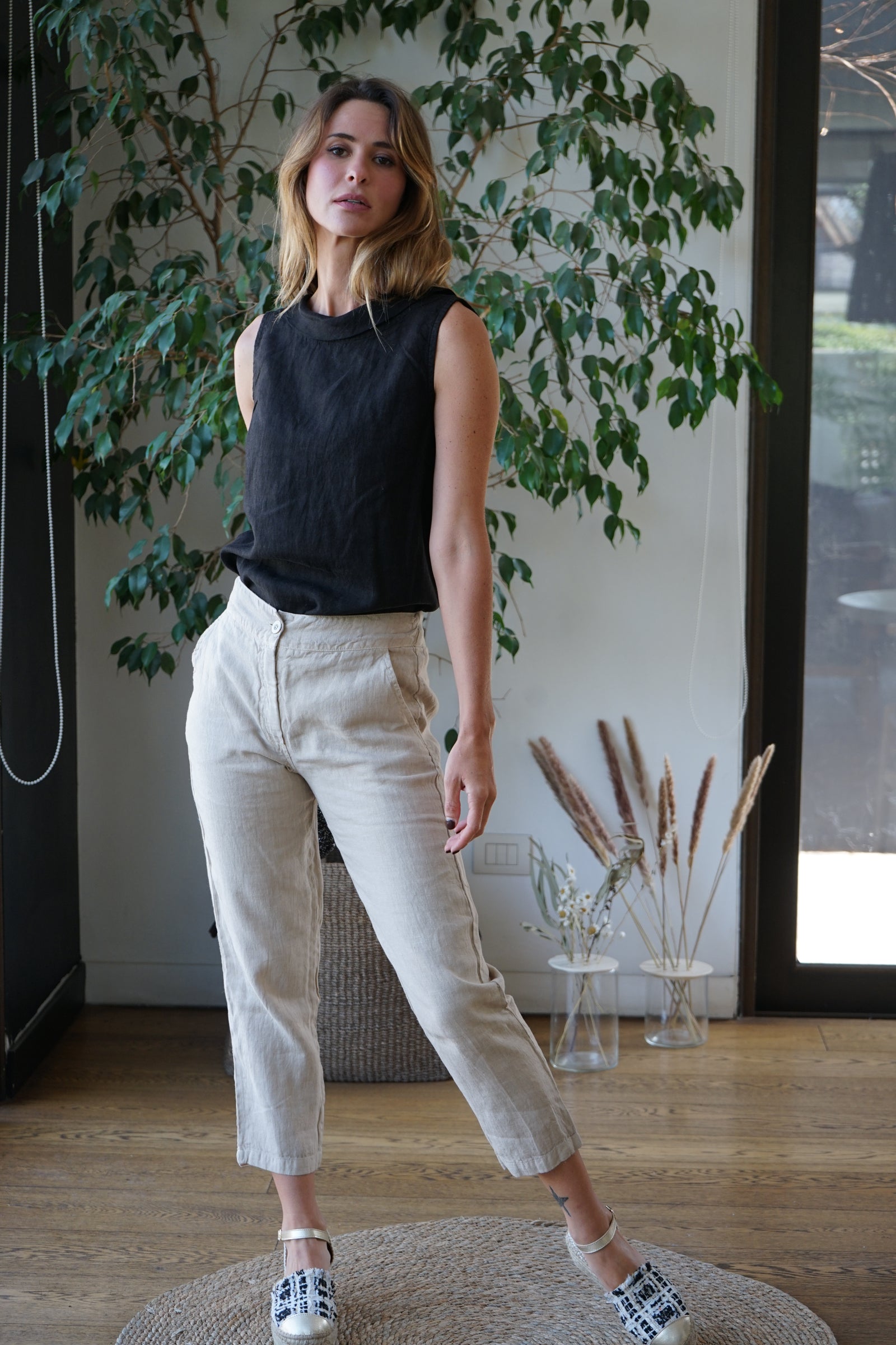 Pantalon Itaca Beige Beach Sand