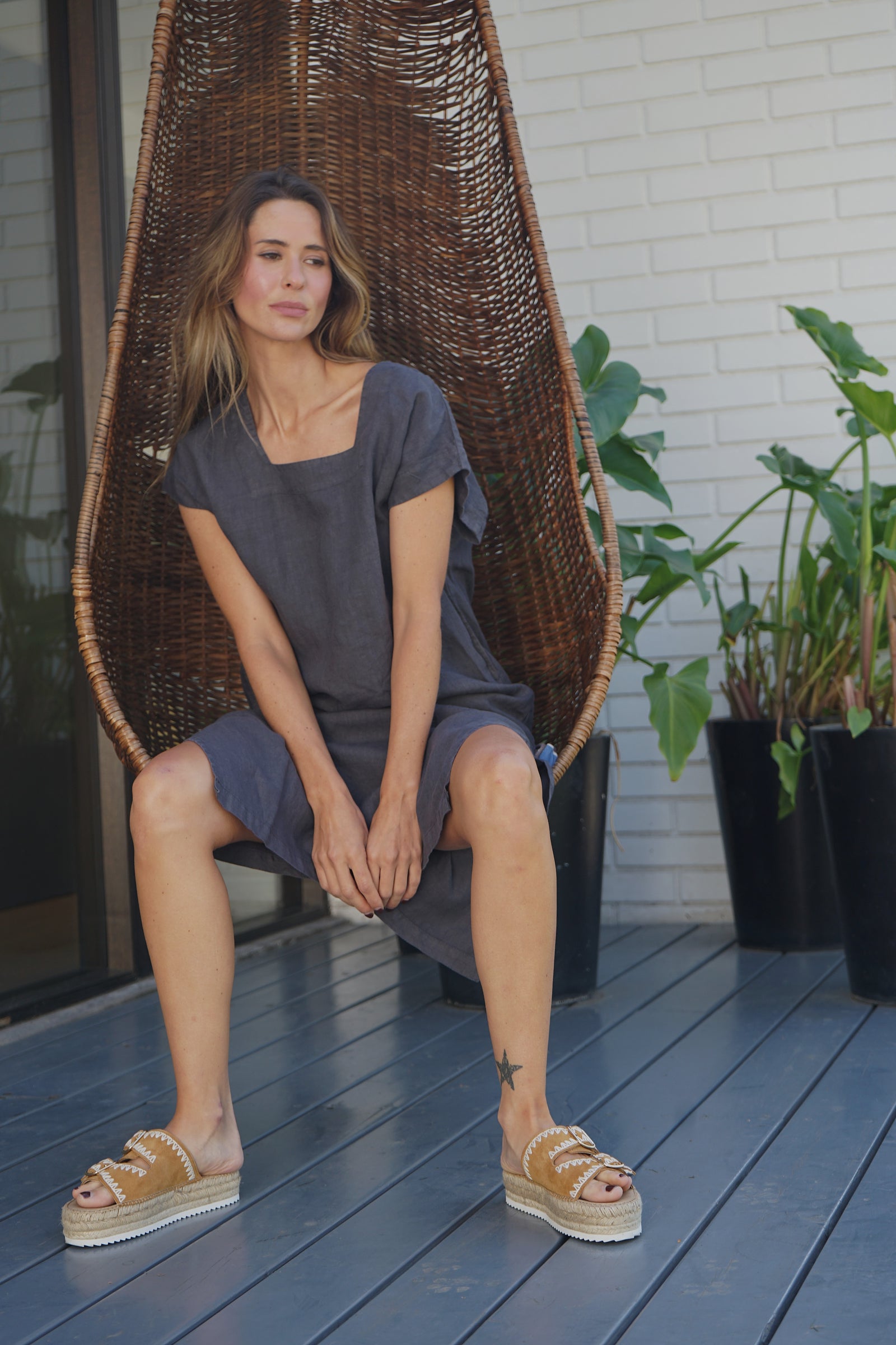 Vestido Icaria Gris Iron