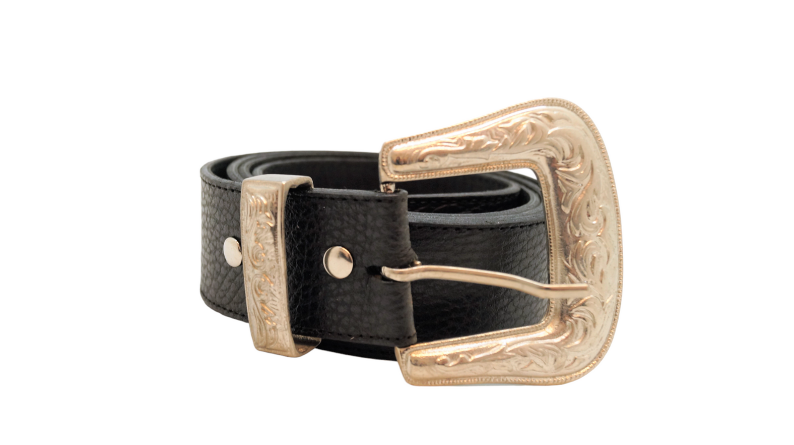 Cinturon Texano Negro