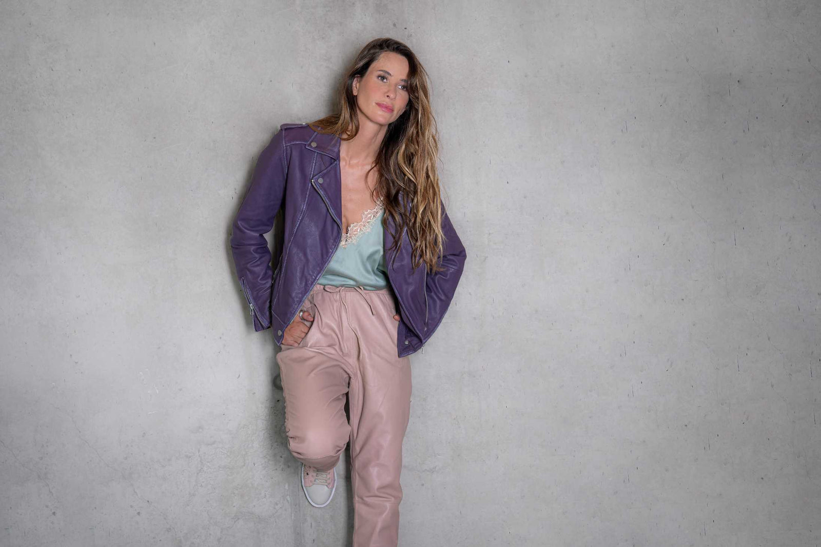 Chaqueta Fancy Morado