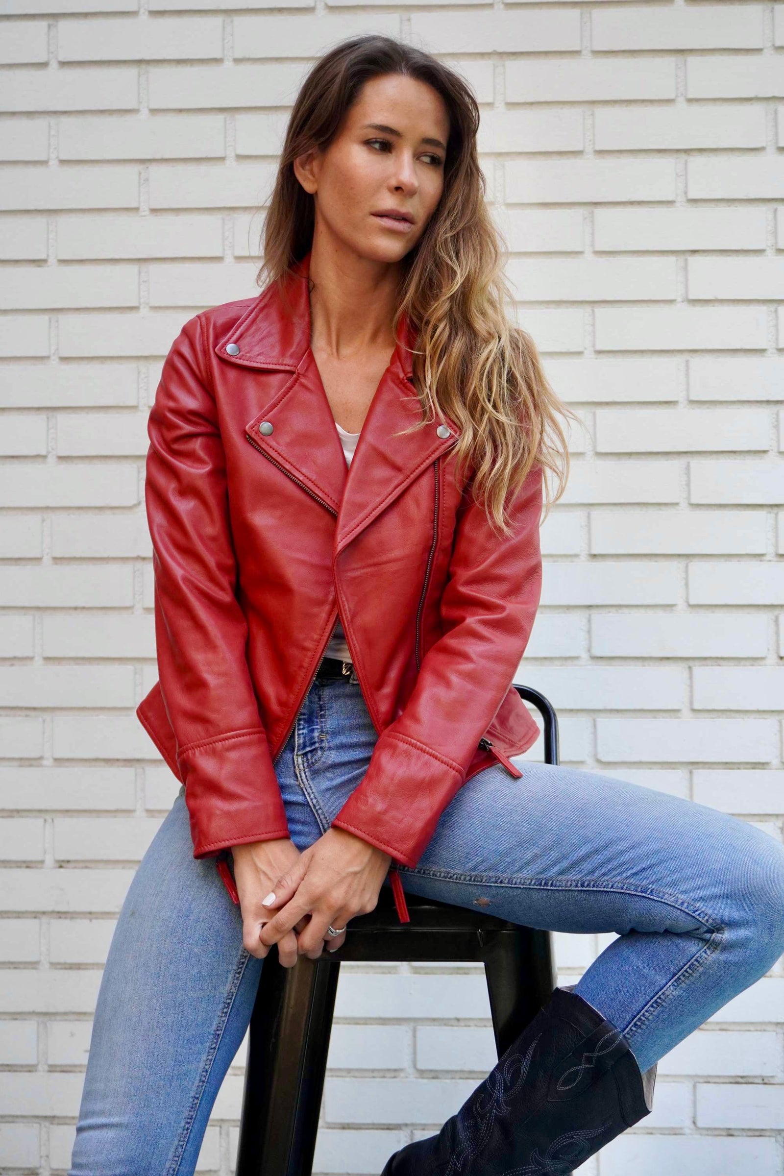 Chaqueta Aura Rojo