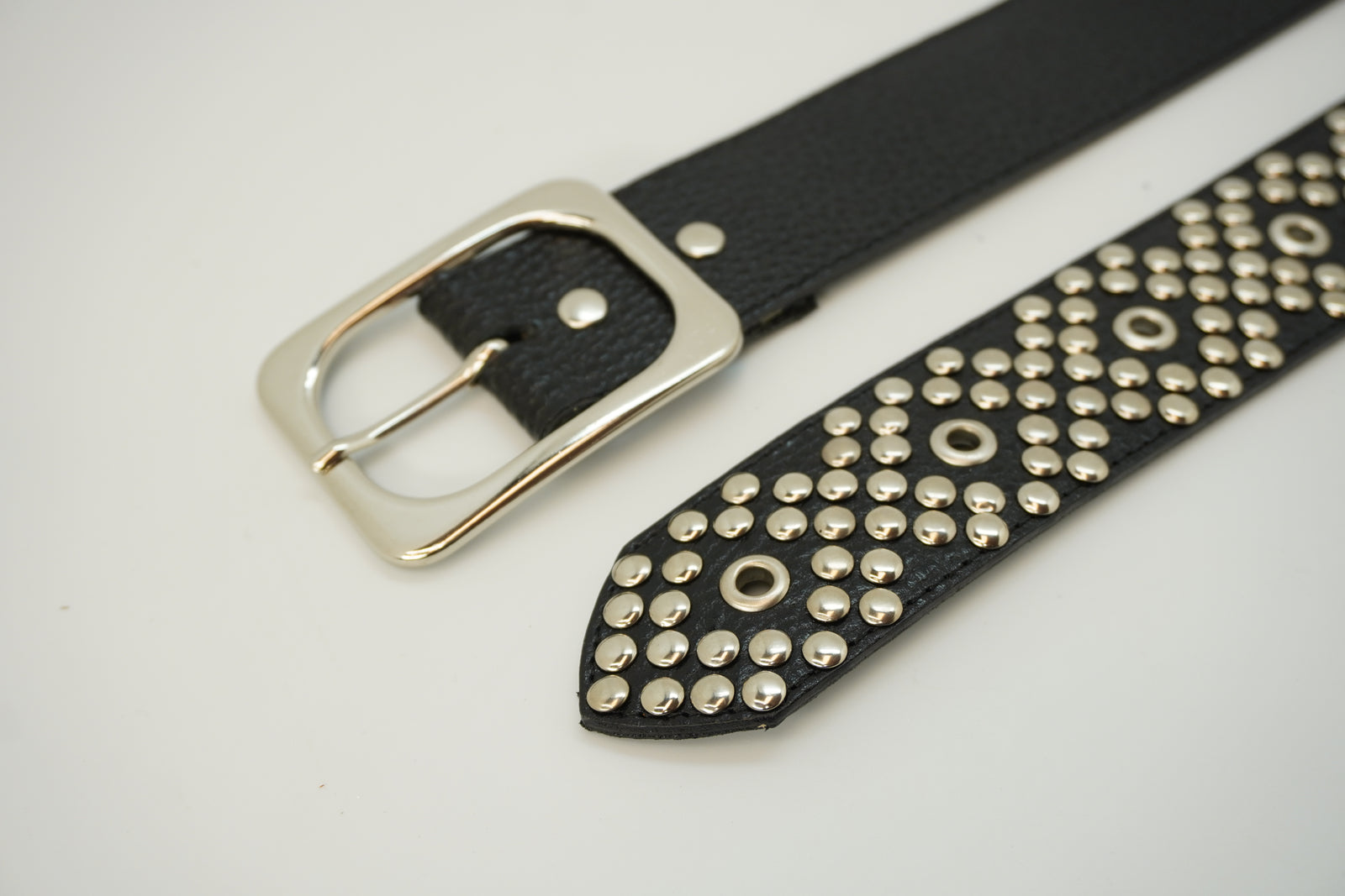 Cinturon Puntas Negro