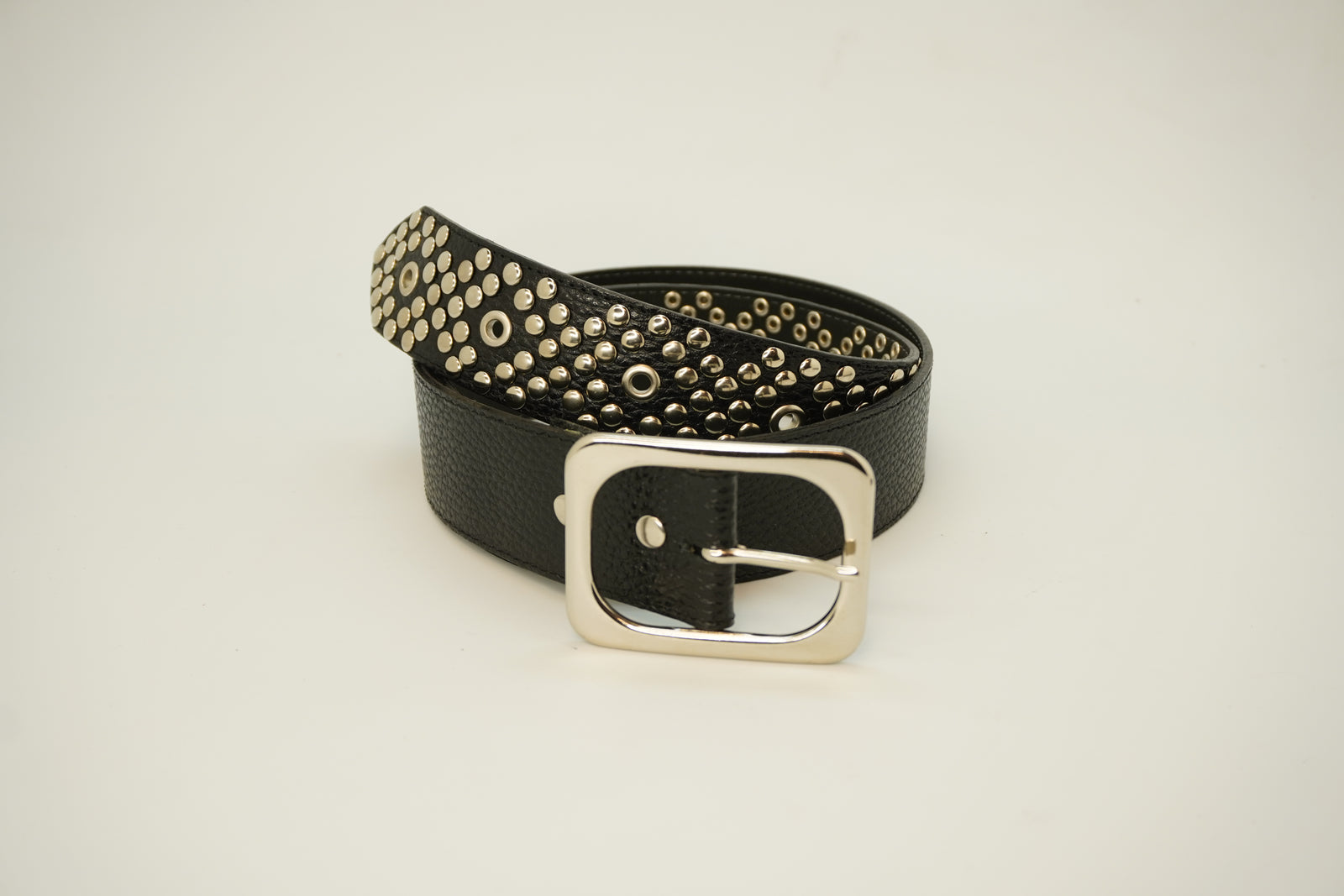 Cinturon Puntas Negro