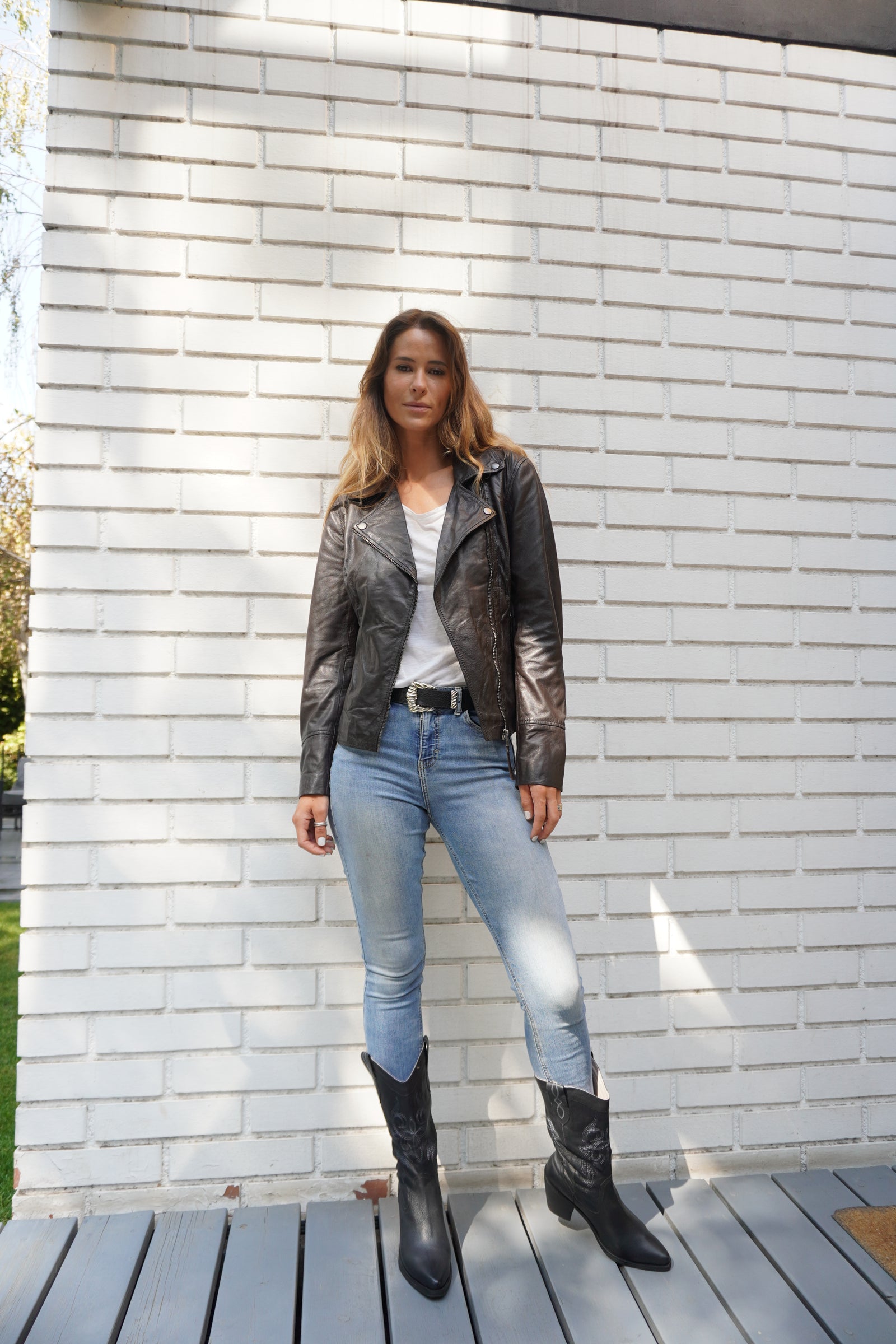 Chaqueta Aura Verde Ingles