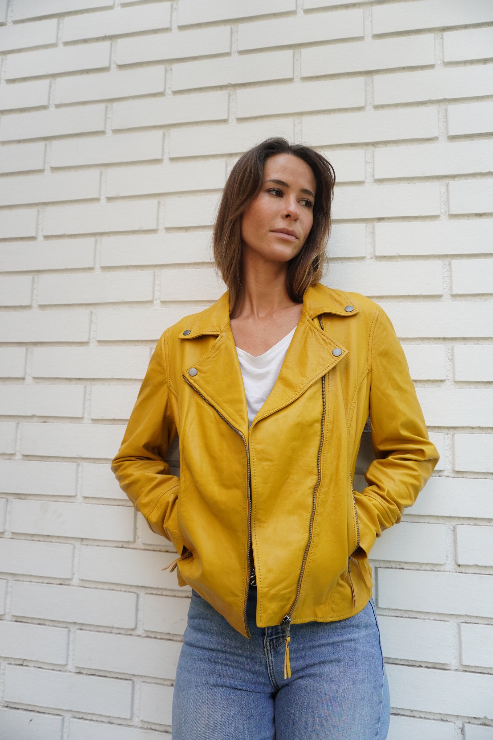 Chaqueta Aura Amarillo