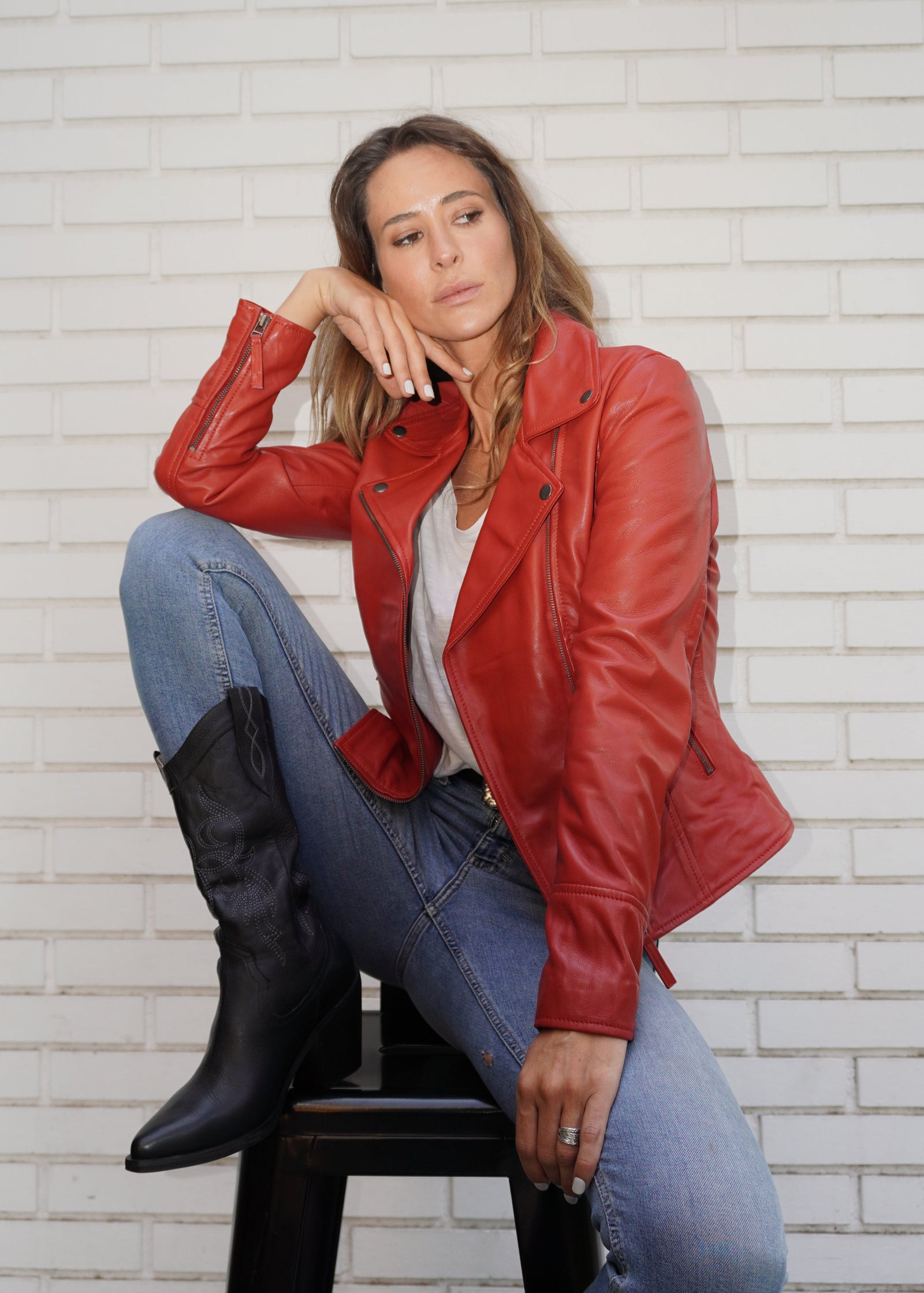 Chaqueta Aura Rojo
