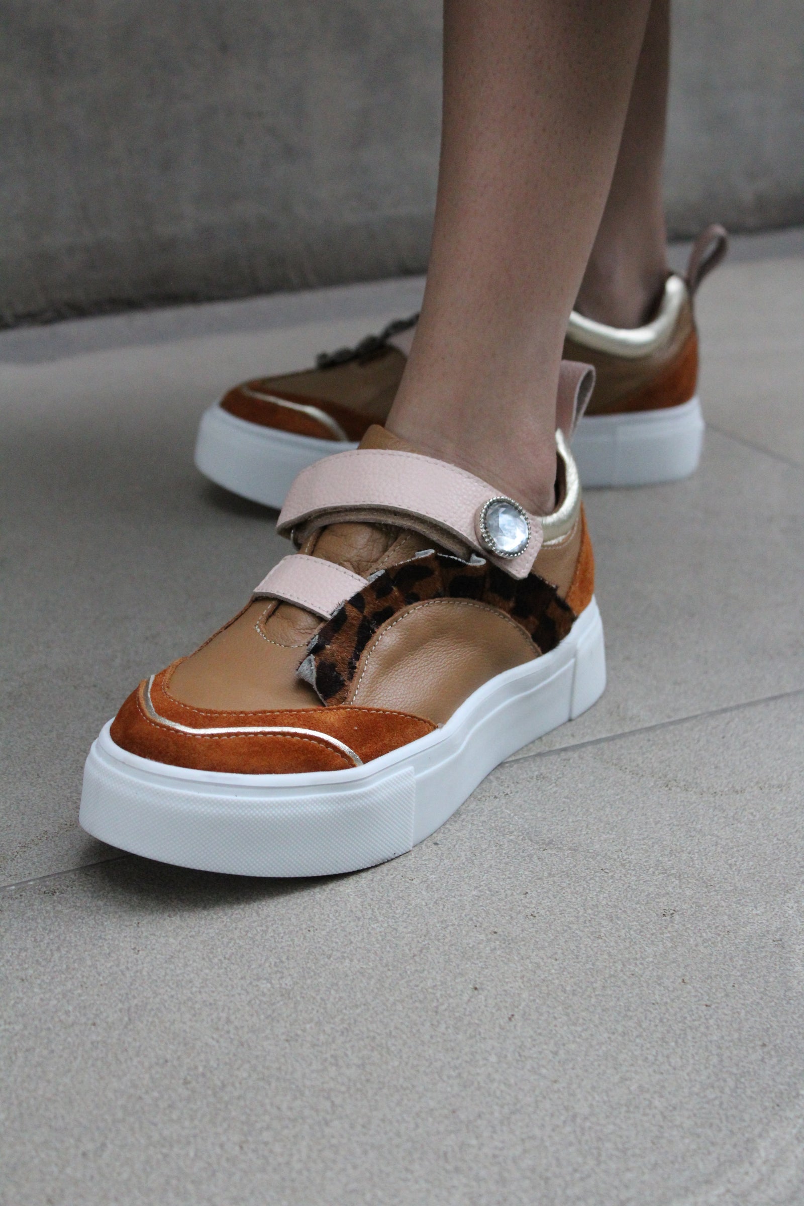 Zapatilla Strass Suela