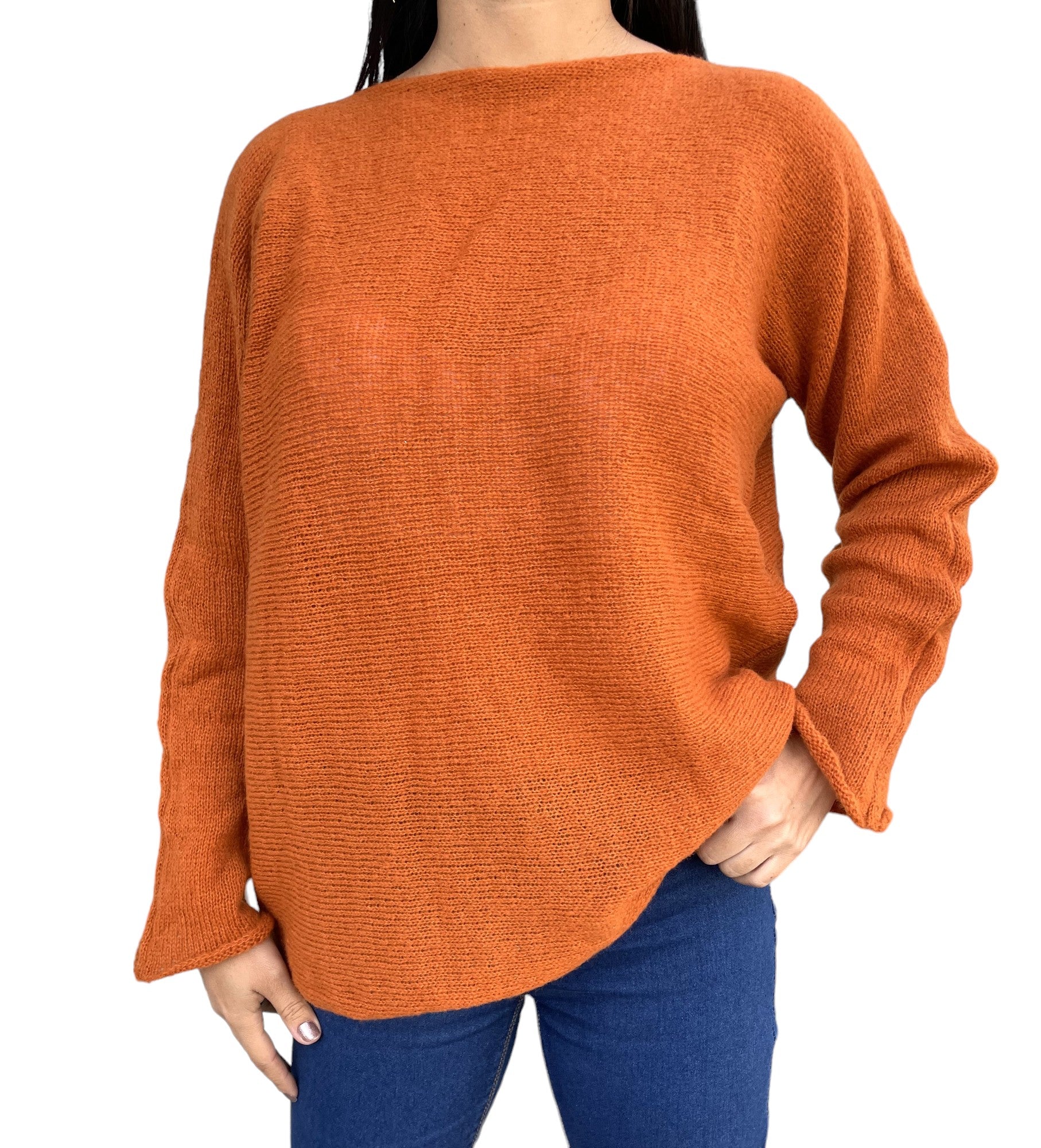Sweater Lupita Ladrillo
