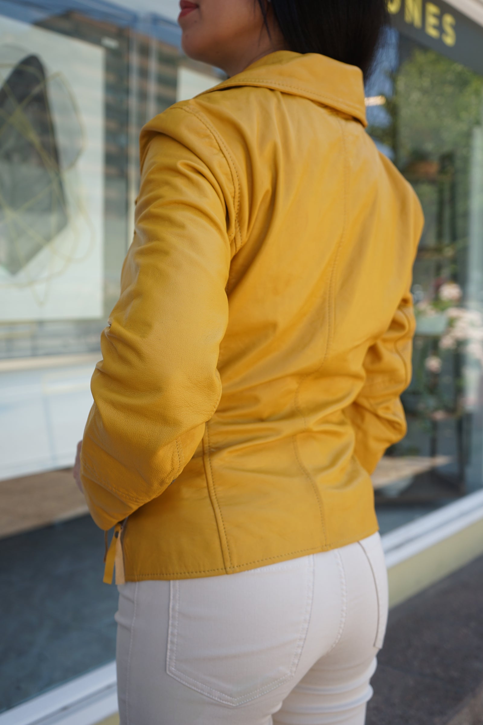 Chaqueta Aura Amarillo