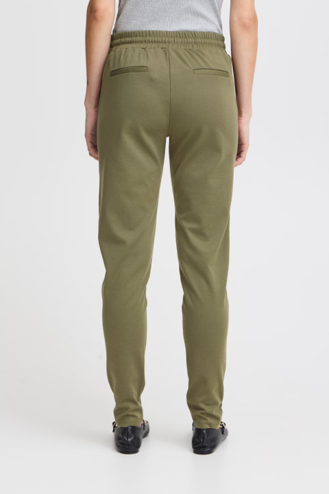 Pantalon Kate Cropped Verde Militar