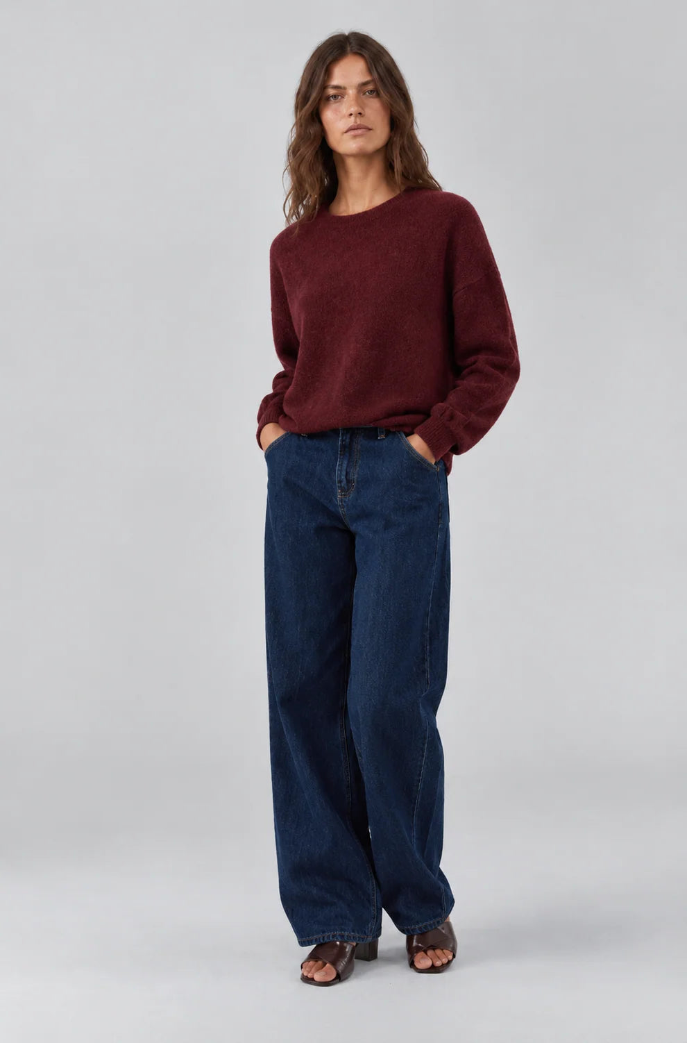 Sweater Tam Burgundy