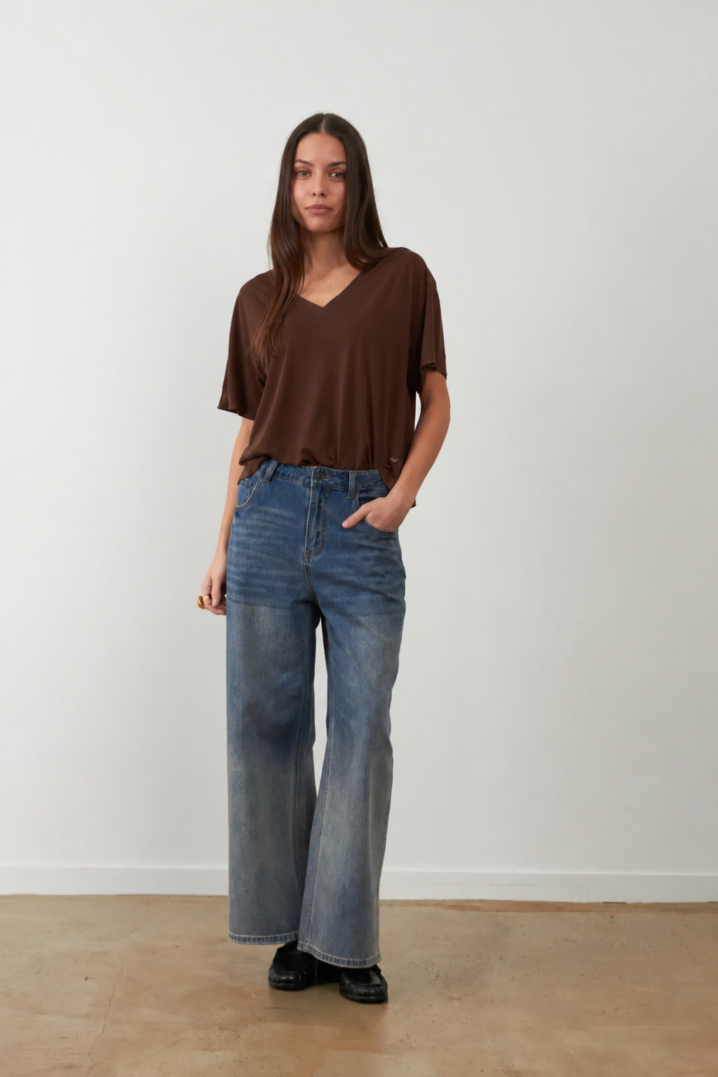 Polera Anya Chocolate