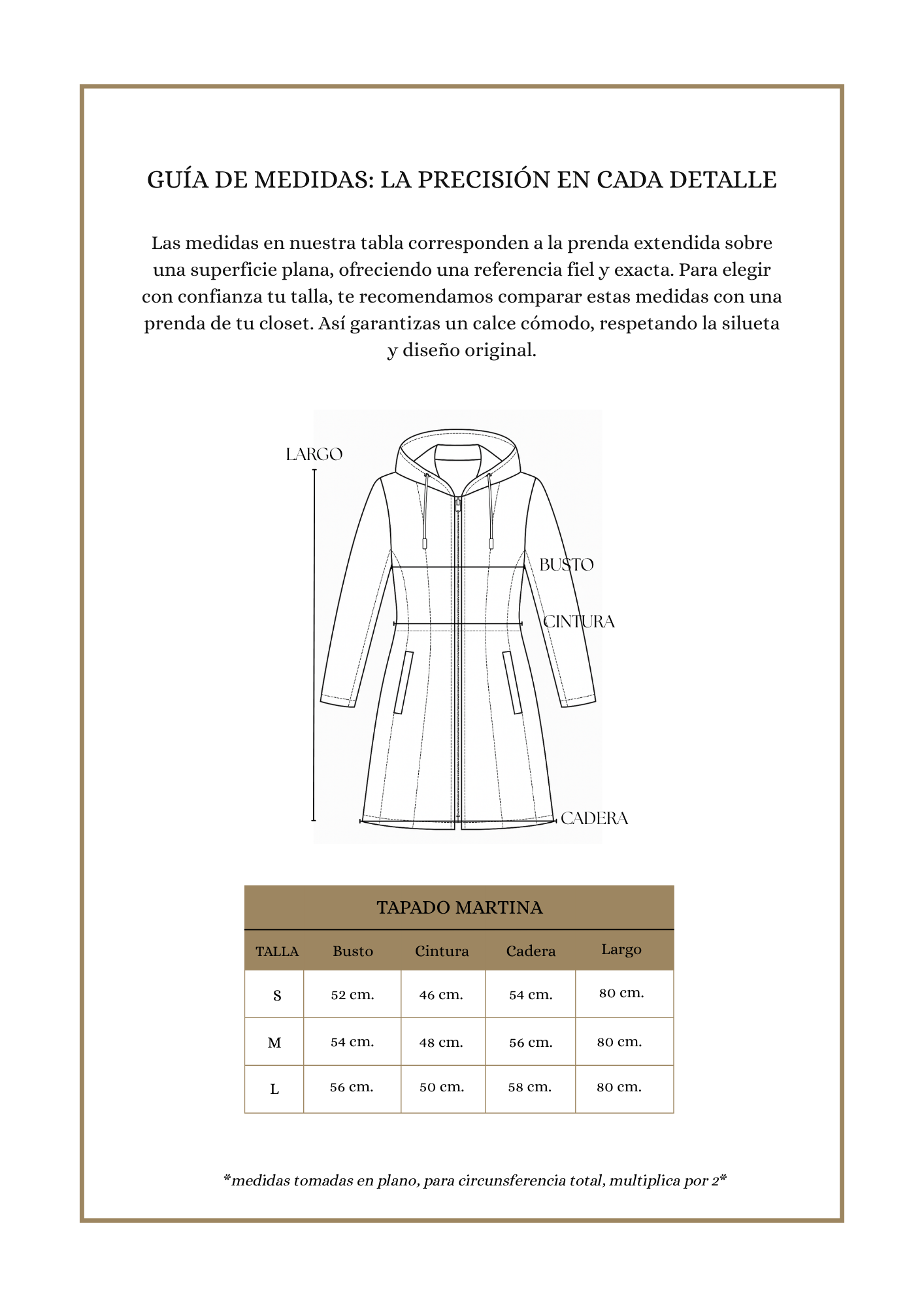 Tapado Martina Chocolate