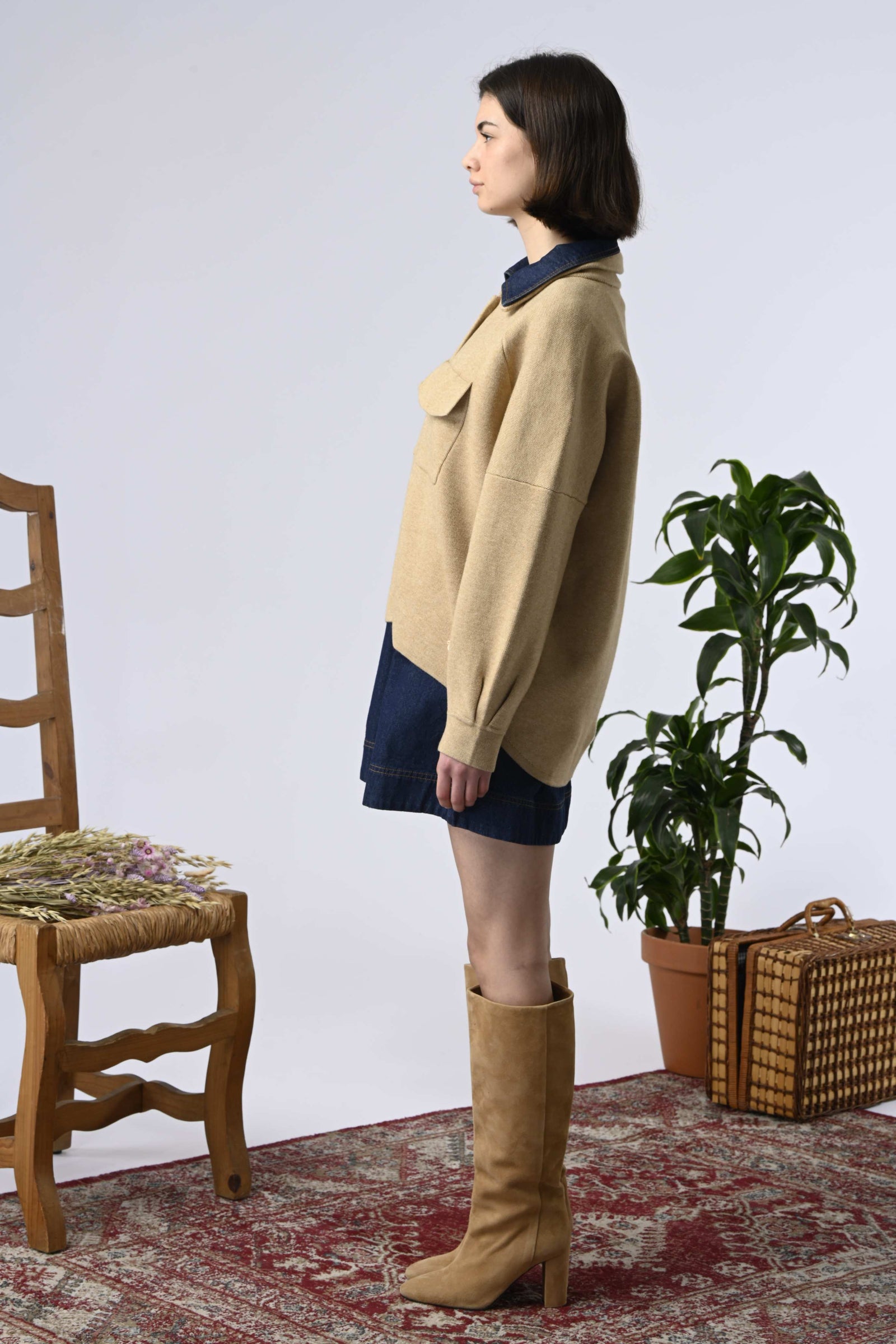 Chaqueta Camelia Curry