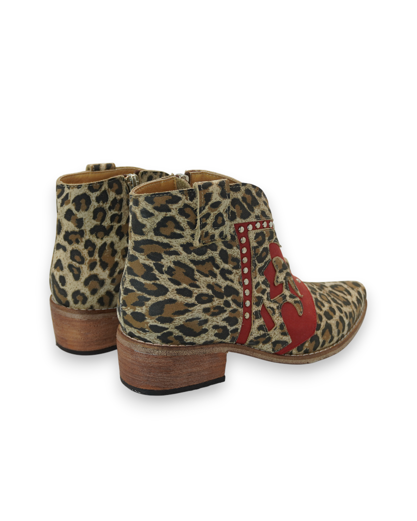Carmina Animal Print Rojo