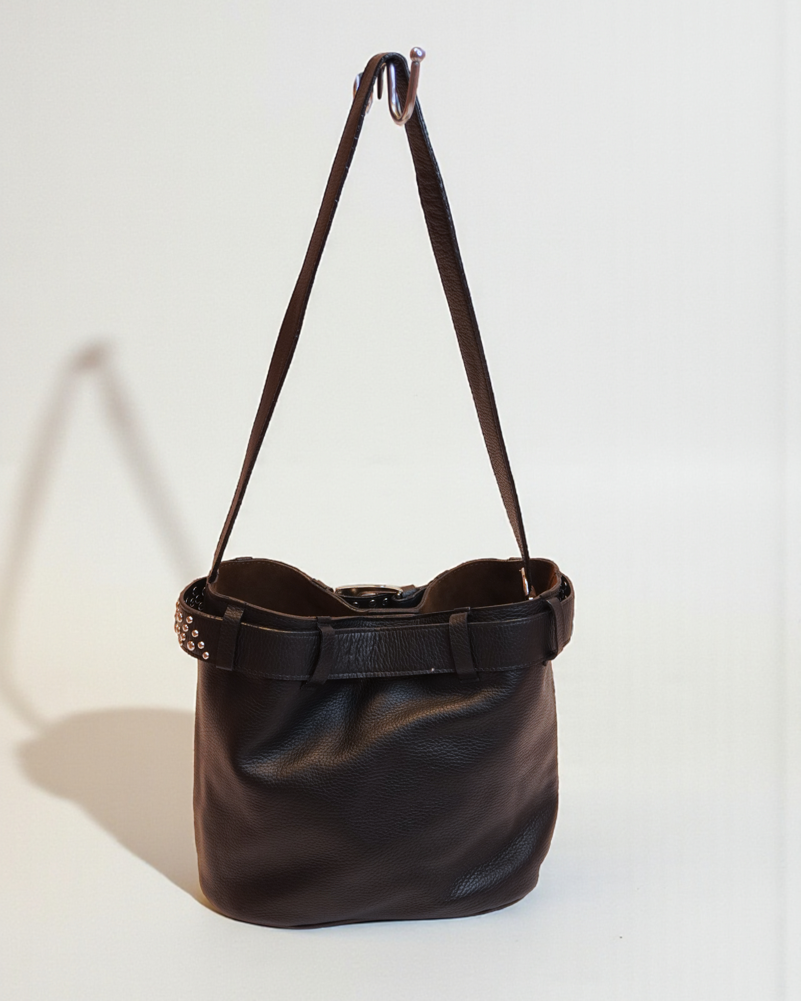 Cartera Round Negro