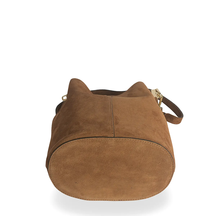 Cartera Chiara Gamuza Habano