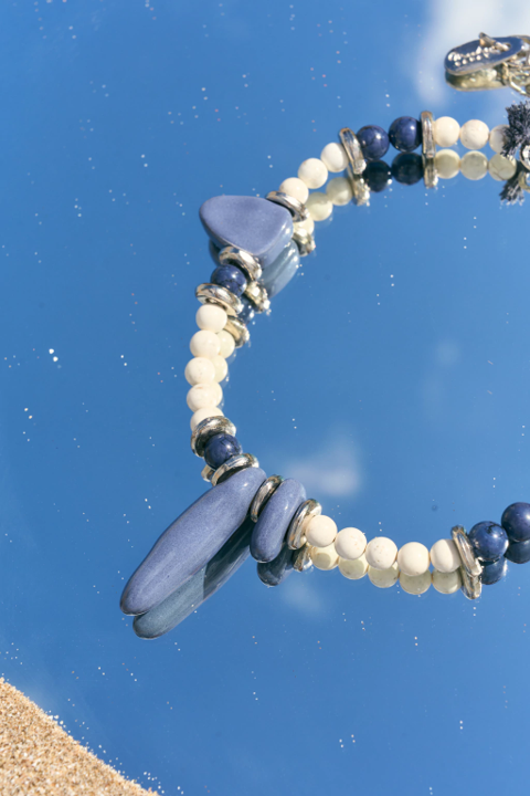 Collar Mora Azul