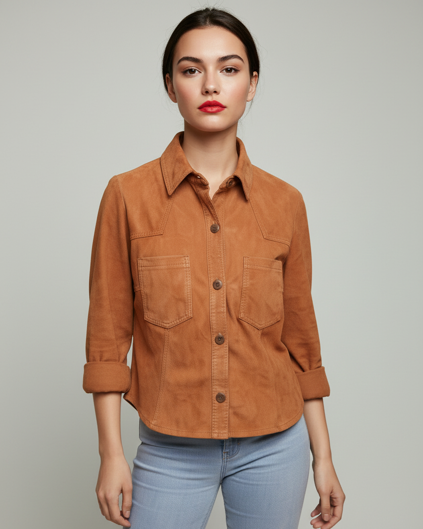 Camisa Alma Gamuza Suela